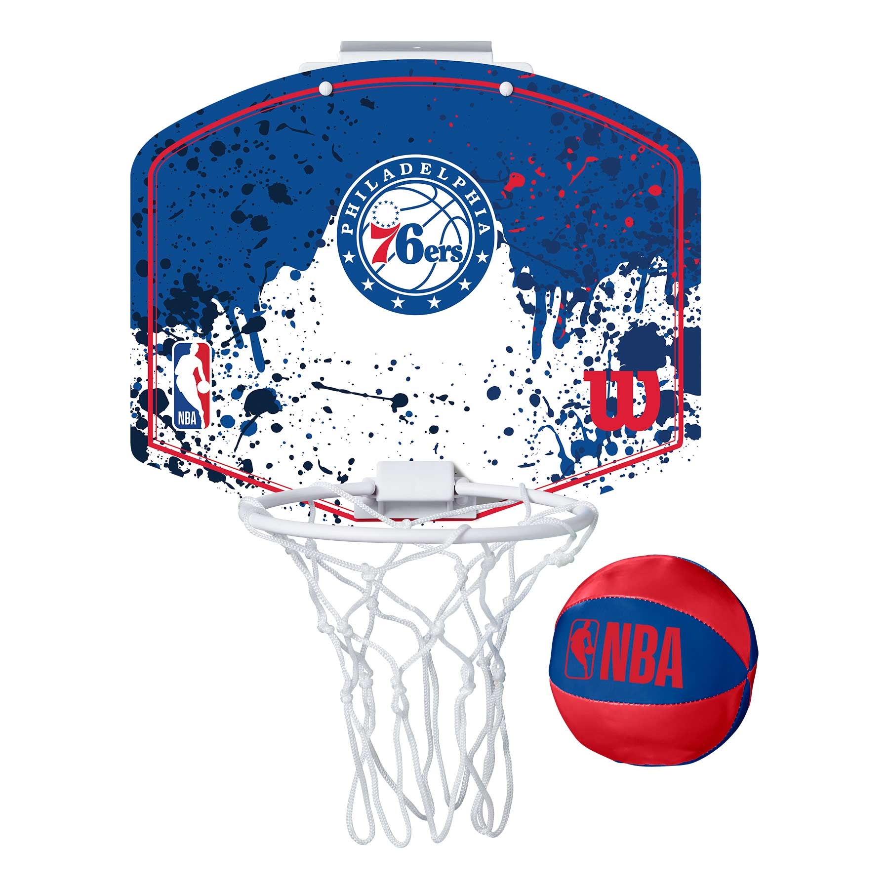 Philadelphia 76ers Wilson DRV NBA Mini Hoop Set