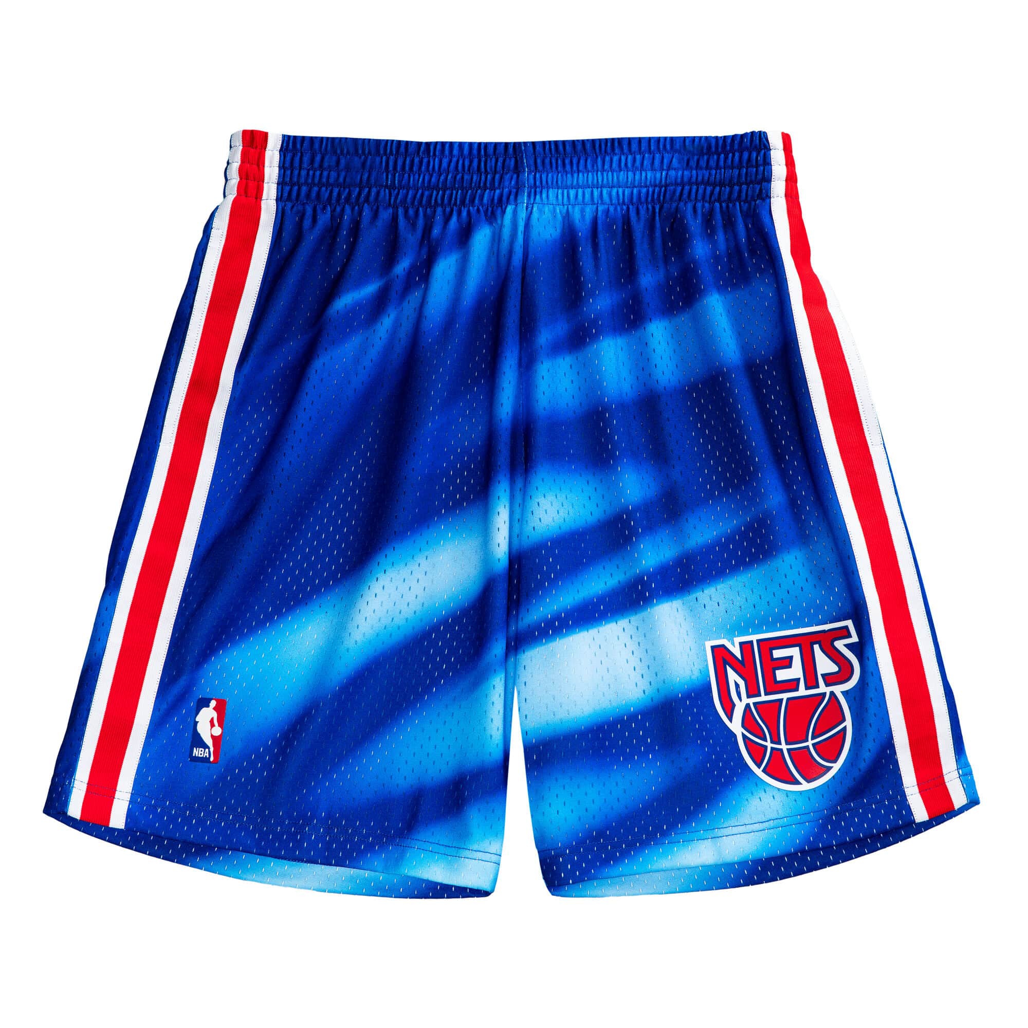 New Jersey Nets 1990-91 Mitchell & Ness Swingman NBA Shorts Blau