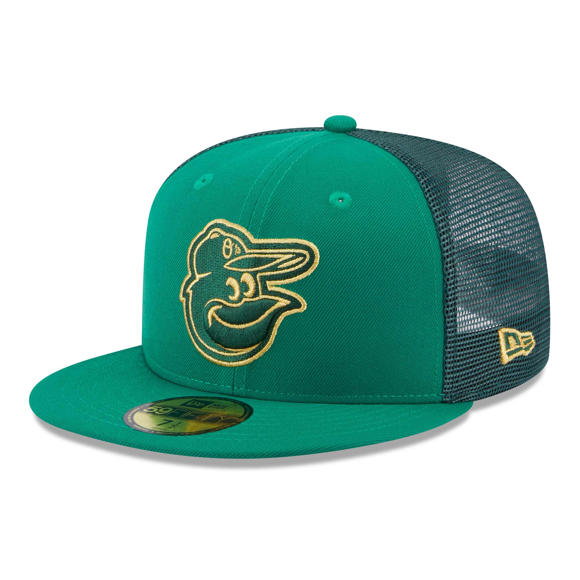 Baltimore Orioles 2023 St. Patrick's Day Authentic 59FIFTY MLB Cap Grün