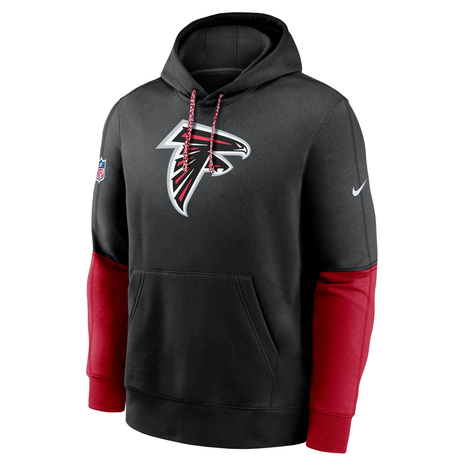 Atlanta Falcons 2024 NFL Sideline Nike Club Hoodie Schwarz