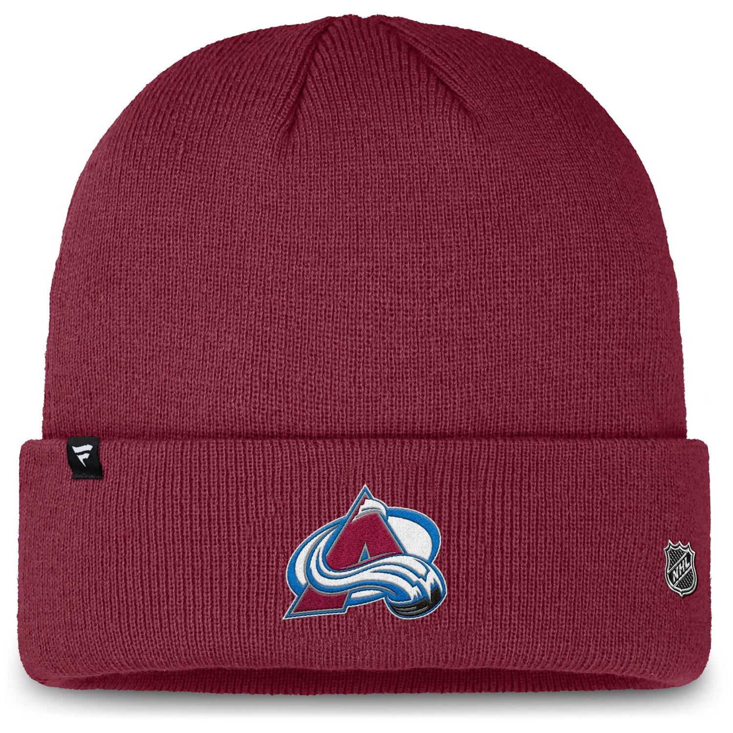 Colorado Avalanche 2025/26 NHL Authentic Pro Wintermütze Burgunder