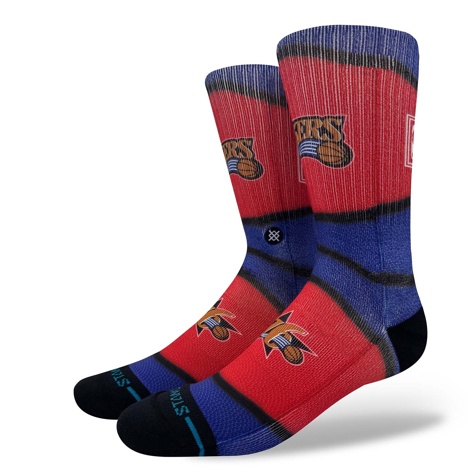 Philadelphia 76ers Classic Mini Ball Stance Crew Socken