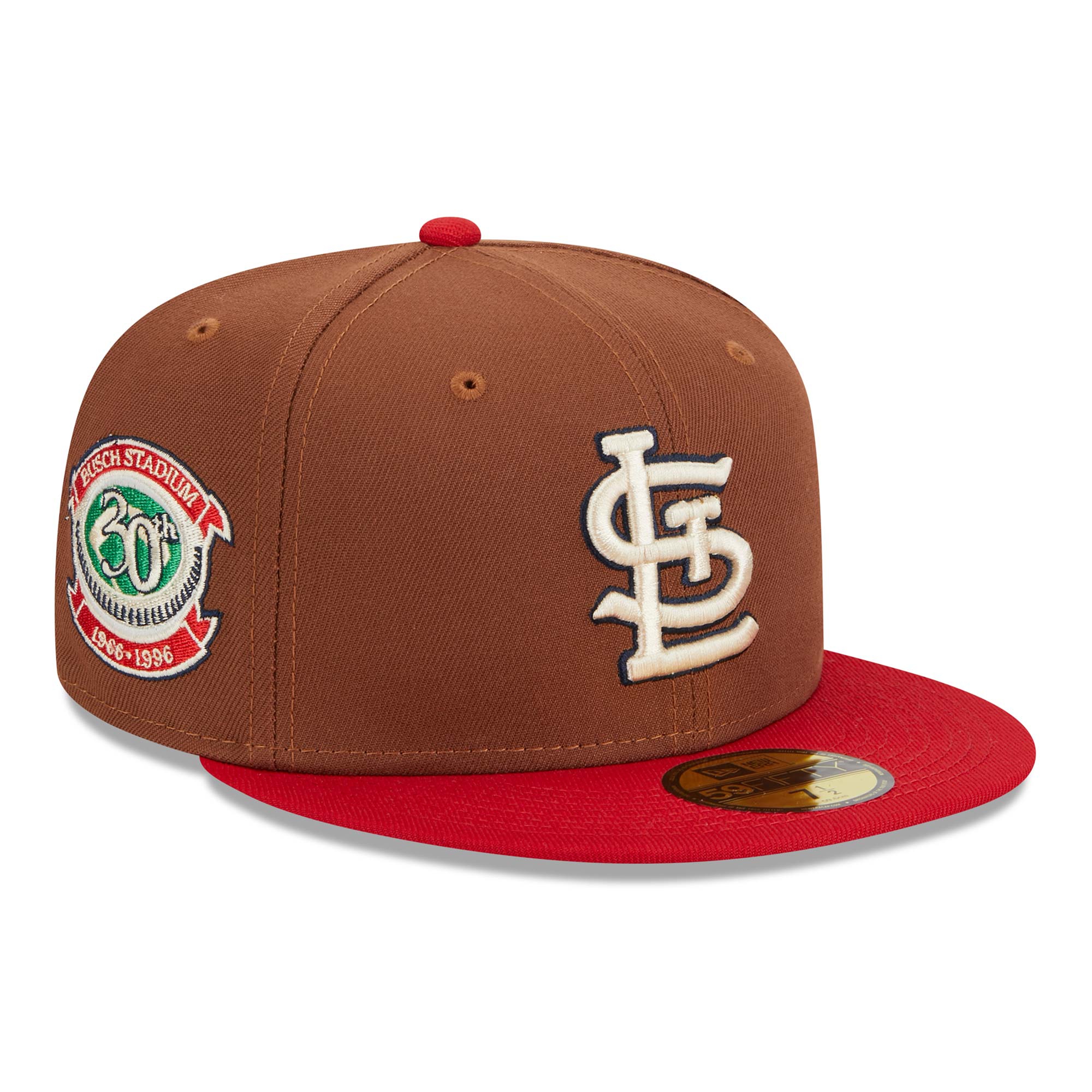 St. Louis Cardinals Harvest New Era 59FIFTY Fitted MLB Cap Braun