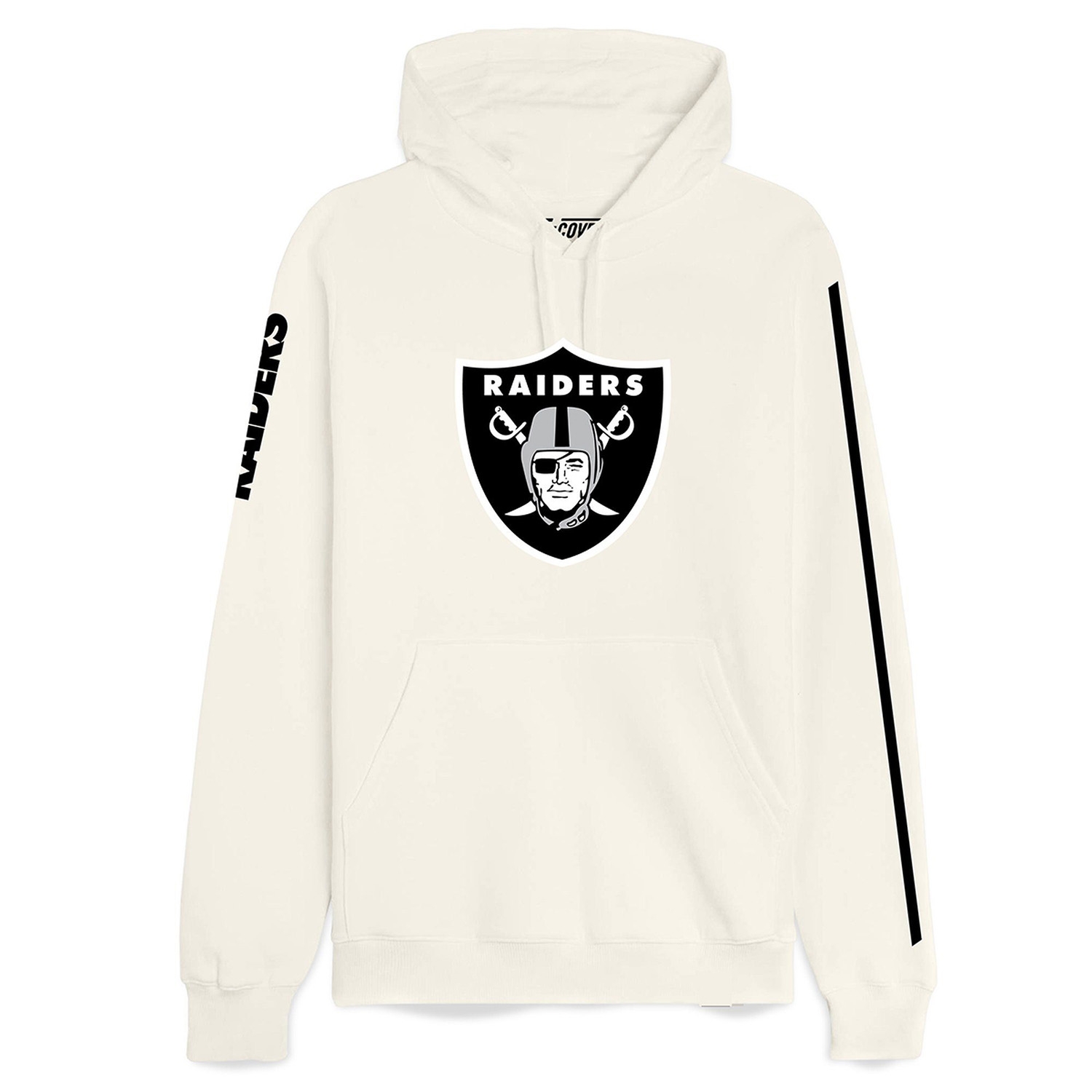 Las Vegas Raiders Recovered Ecru NFL Hoodie Cream