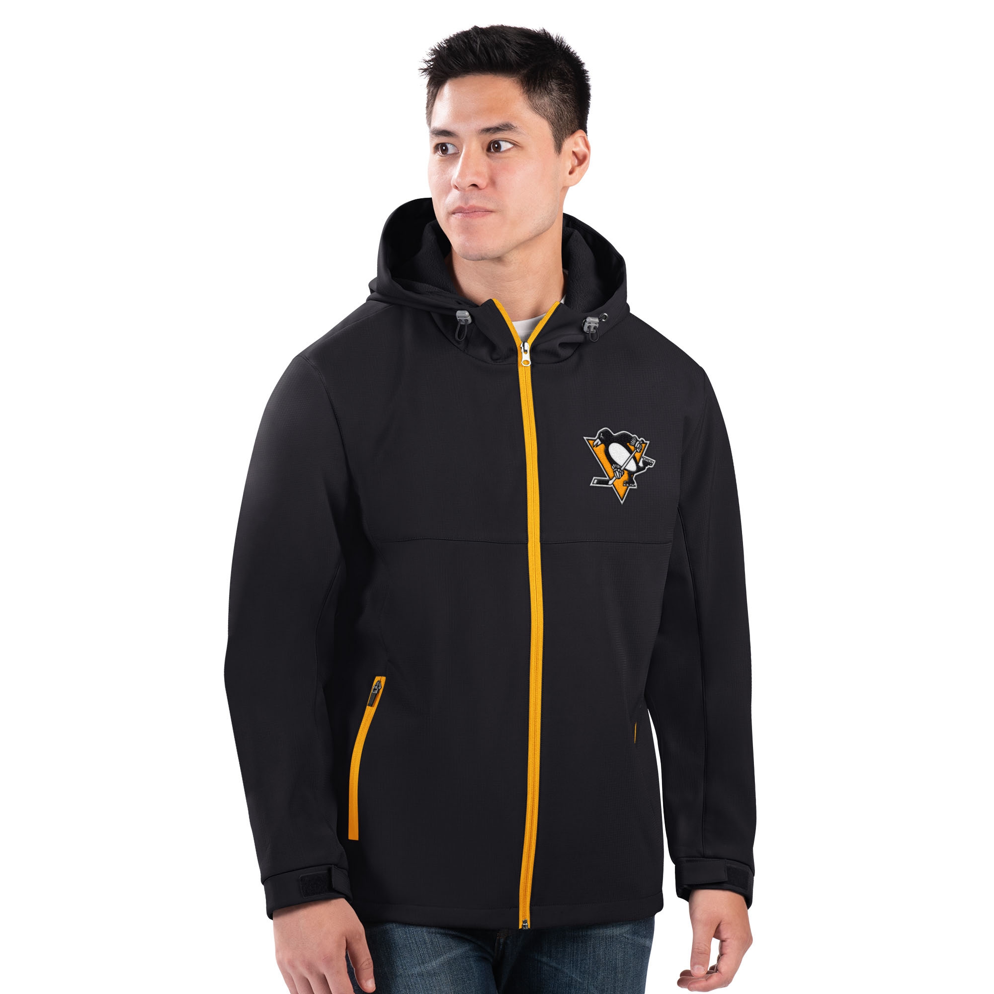 Pittsburgh Penguins G-III Soft Shell NHL Jacke Black
