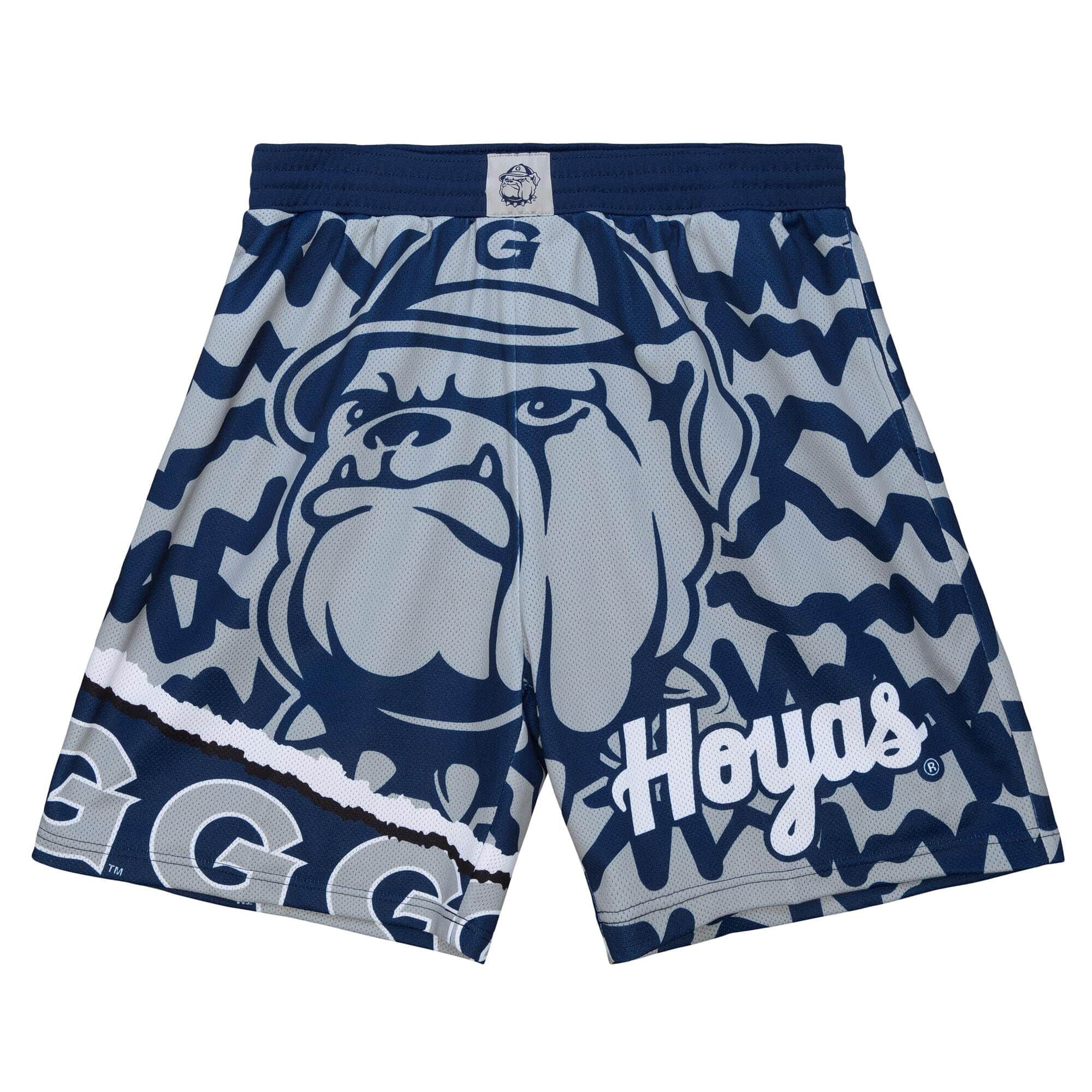 Georgetown Hoyas Mitchell & Ness Jumbotron 2.0 NCAA Shorts