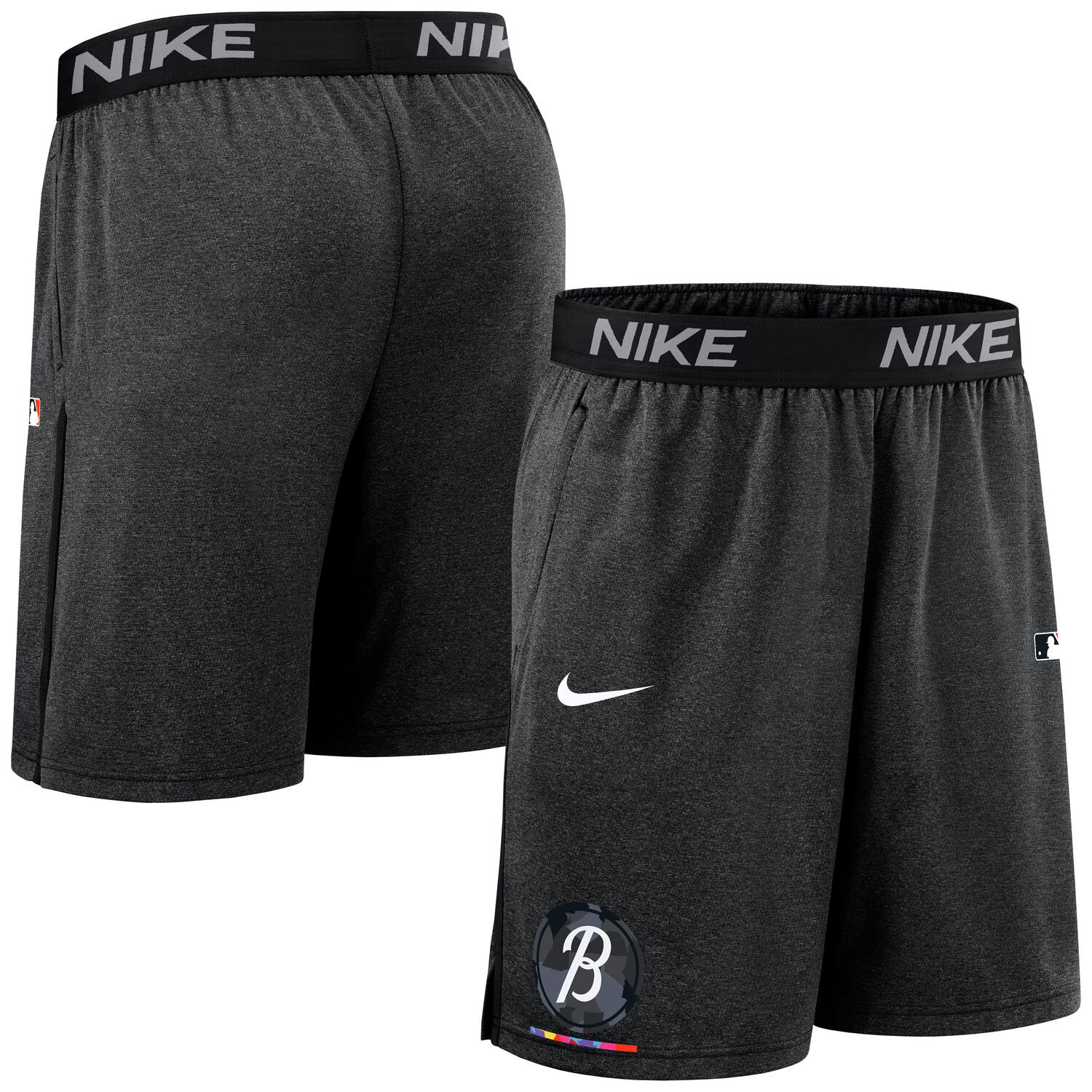 Baltimore Orioles 2025 City Connect MLB Authentic Nike Shorts Schwarz