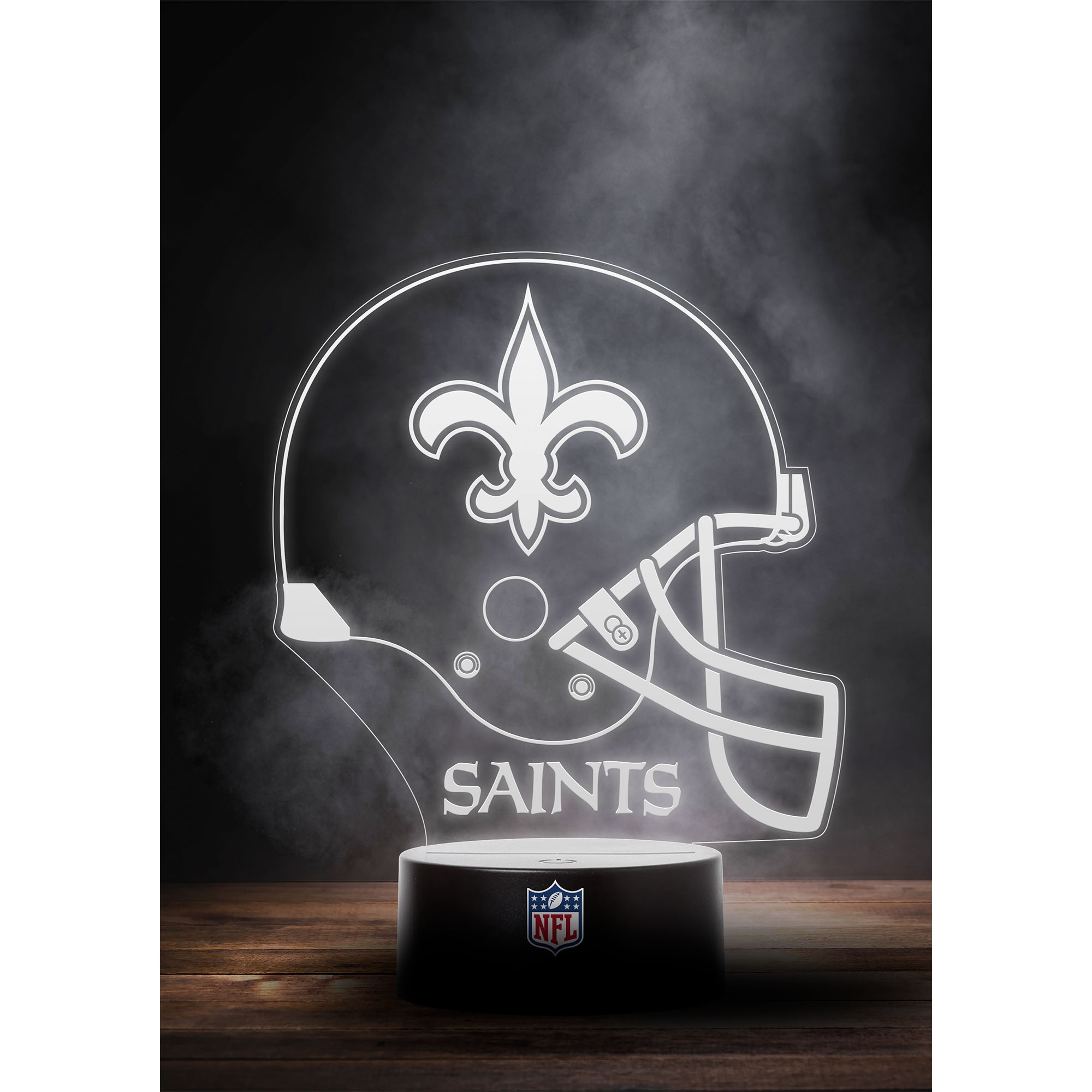 New Orleans Saints NFL Helmet LED-Leuchtschild