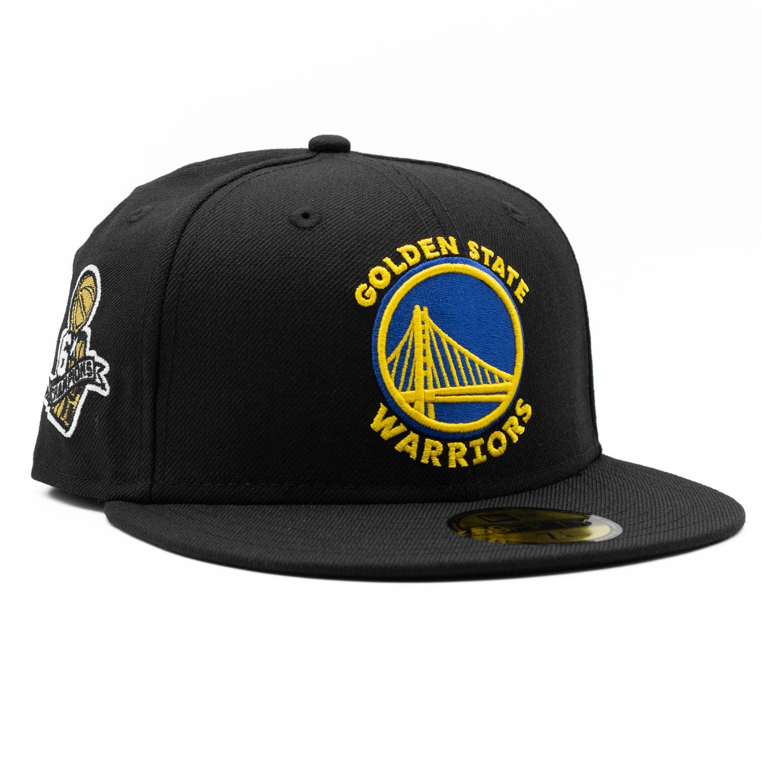 Golden State Warriors 6x Champions New Era 59FIFTY Fitted NBA Cap Schwarz