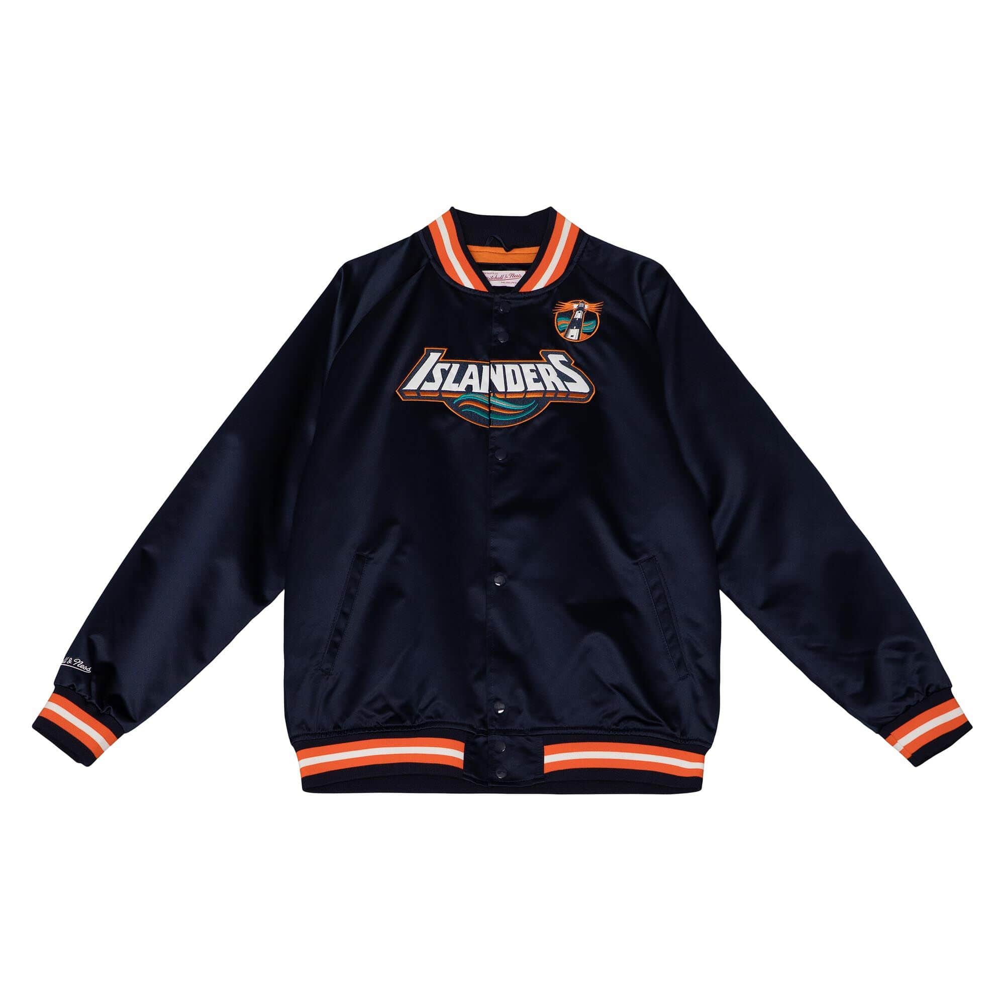 New York Islanders Mitchell & Ness Lightweight Satin NHL Jacket