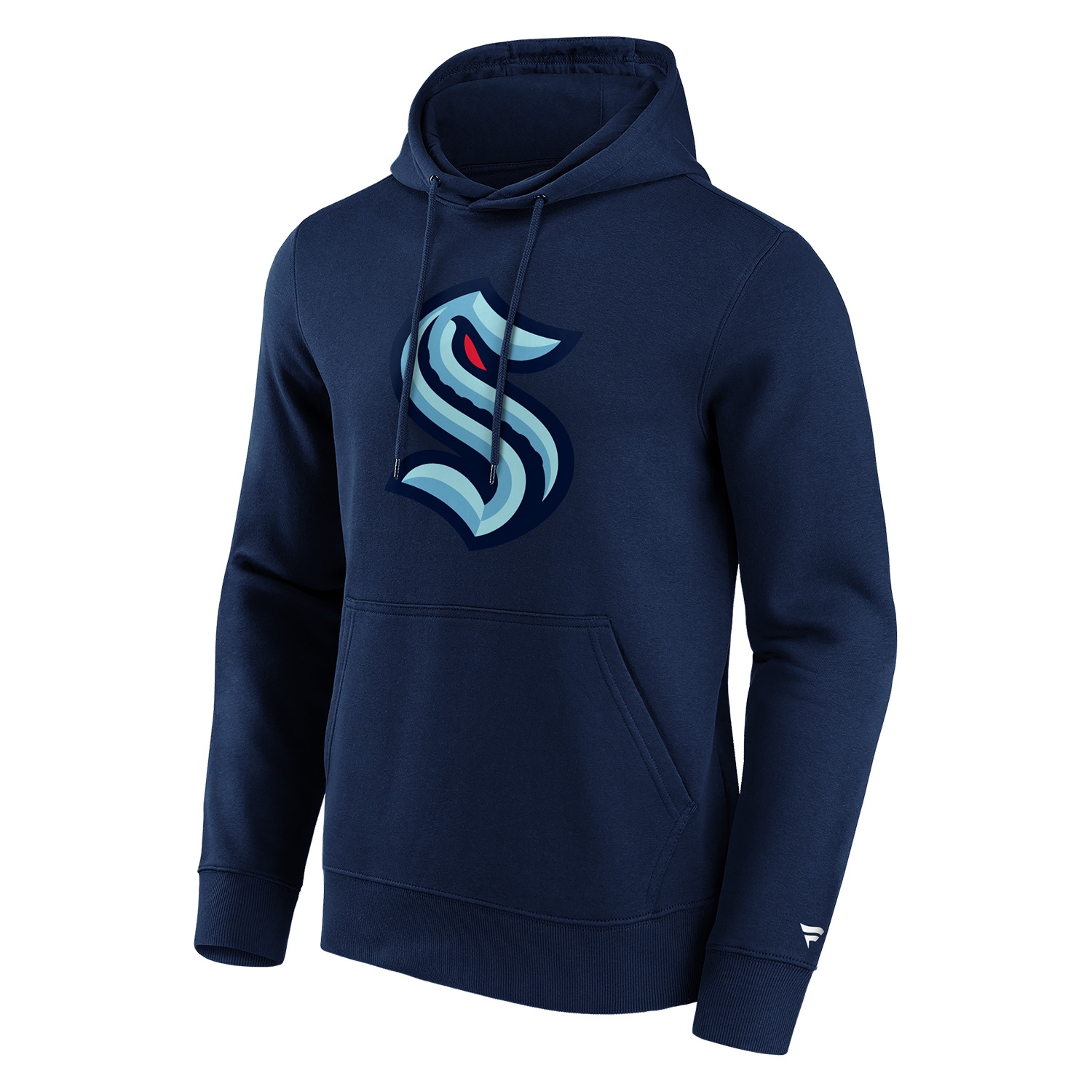 Seattle Kraken Primary Logo NHL Hoodie Navy