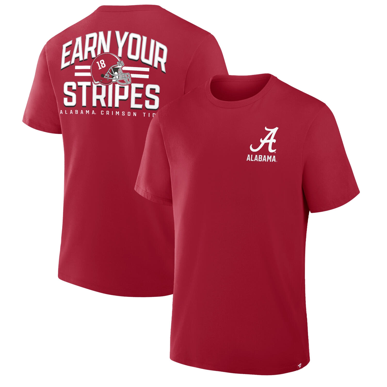 Alabama Crimson Tide Defender Cotton NCAA T-Shirt Rot