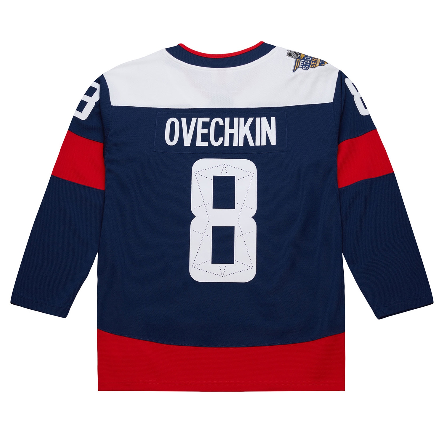 Alex Ovechkin #8 Washington Capitals 2018 Stadium Series Power Play NHL Jersey