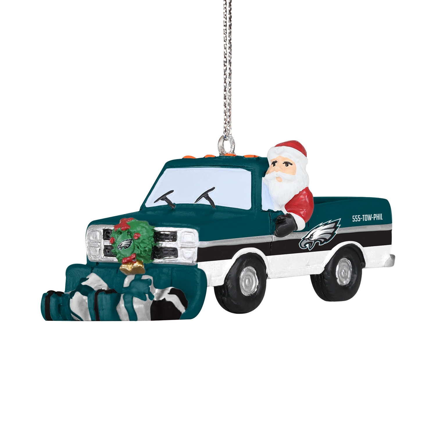 Philadelphia Eagles NFL Snow Plow Truck Weihnachtsanhänger