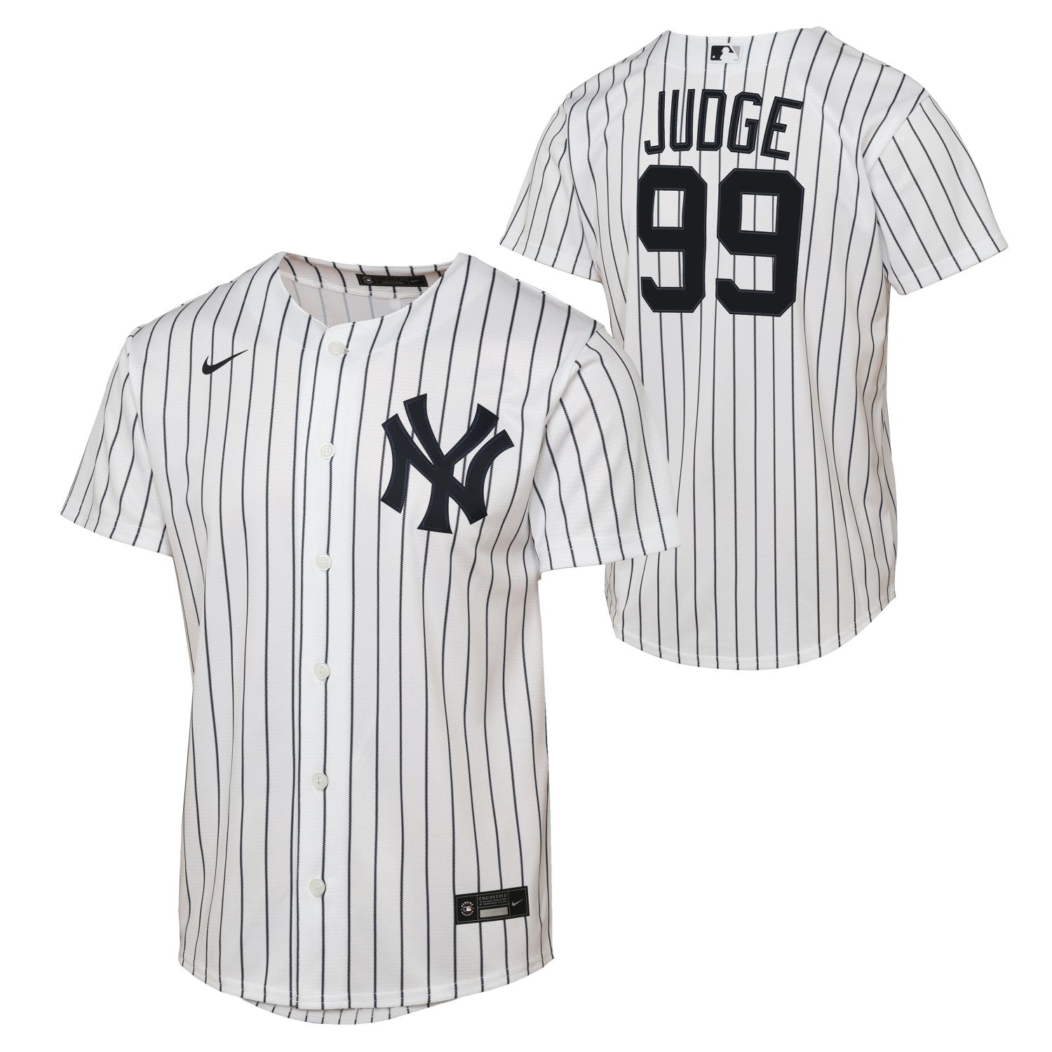 Aaron Judge #99 New York Yankees Nike Replica MLB Trikot Pinstripe (YOUTH)