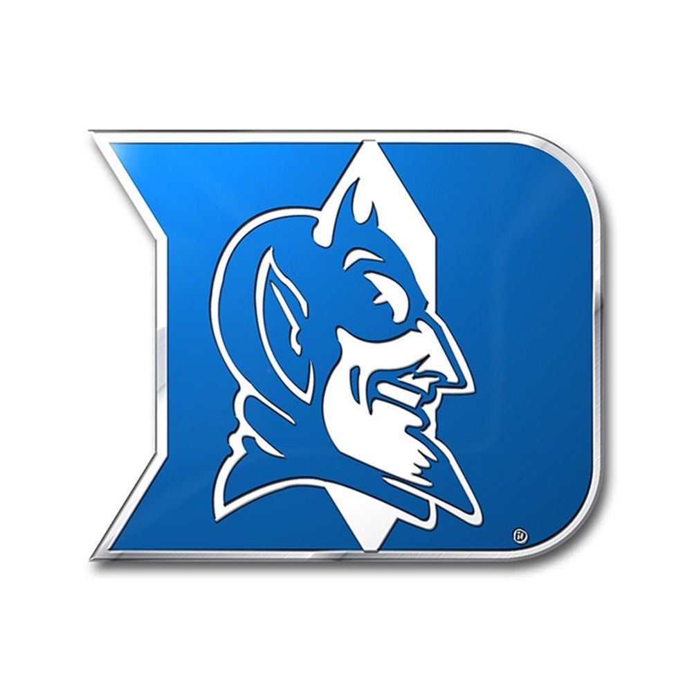 Duke Blue Devils Aluminium Color NCAA Team Emblem