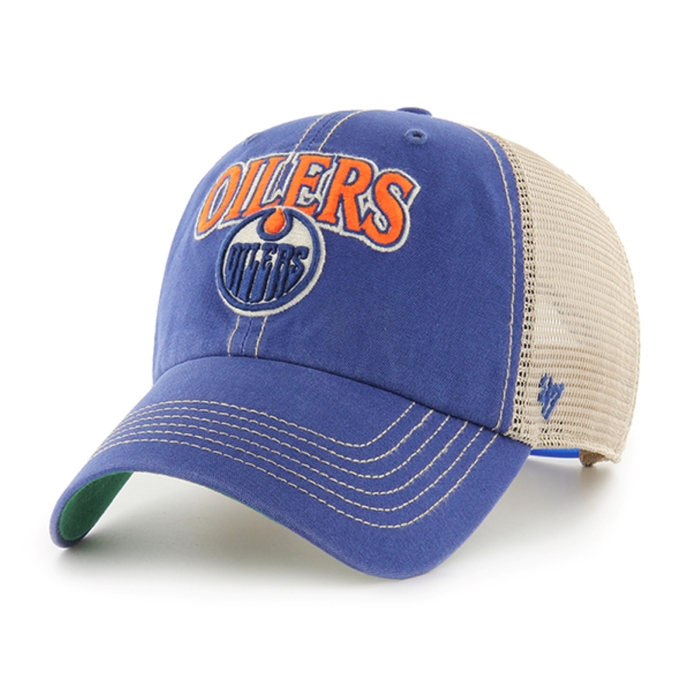 Edmonton Oilers Vintage Tuscaloosa '47 Clean Up Trucker NHL Cap
