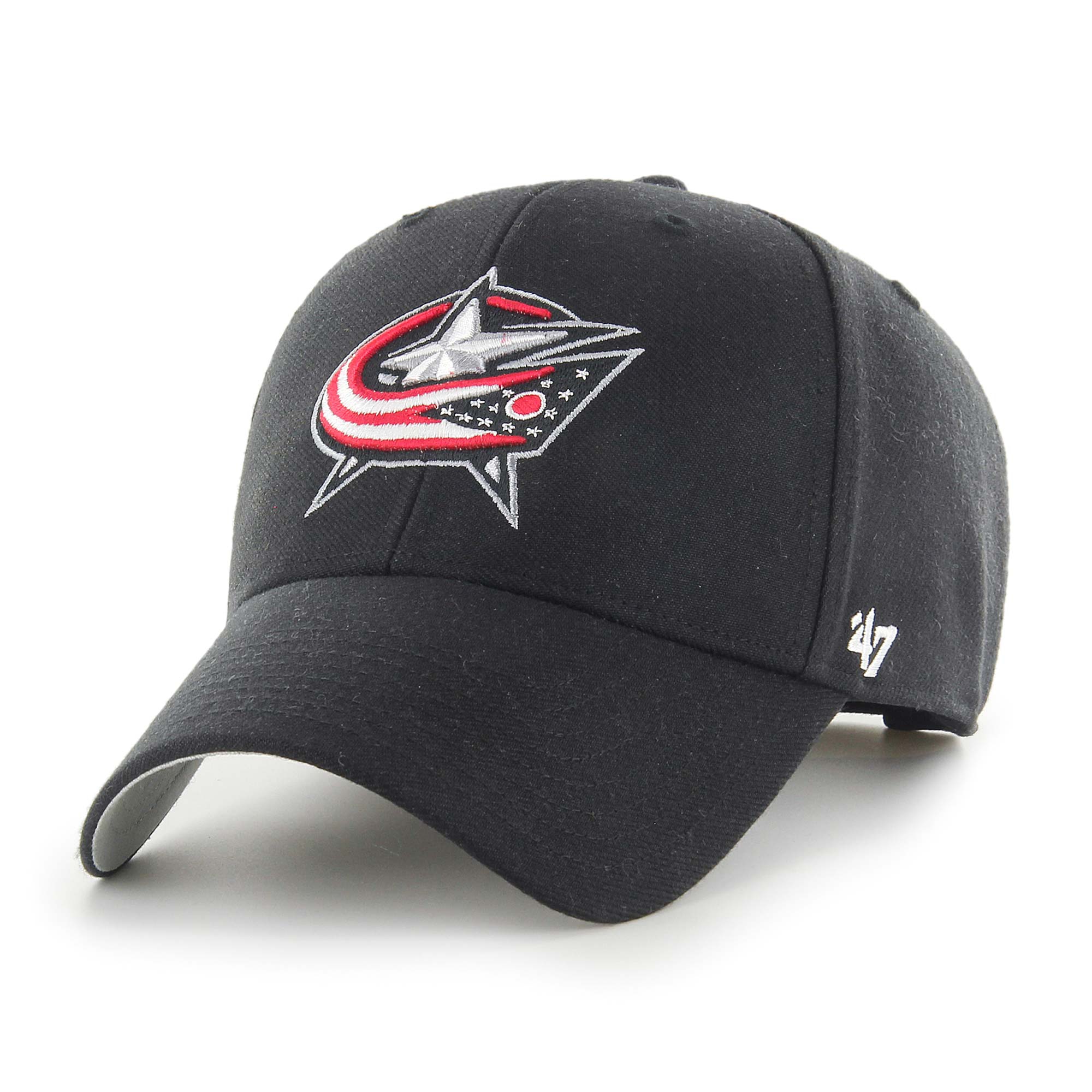 Columbus Blue Jackets '47 MVP Adjustable NHL Cap Schwarz