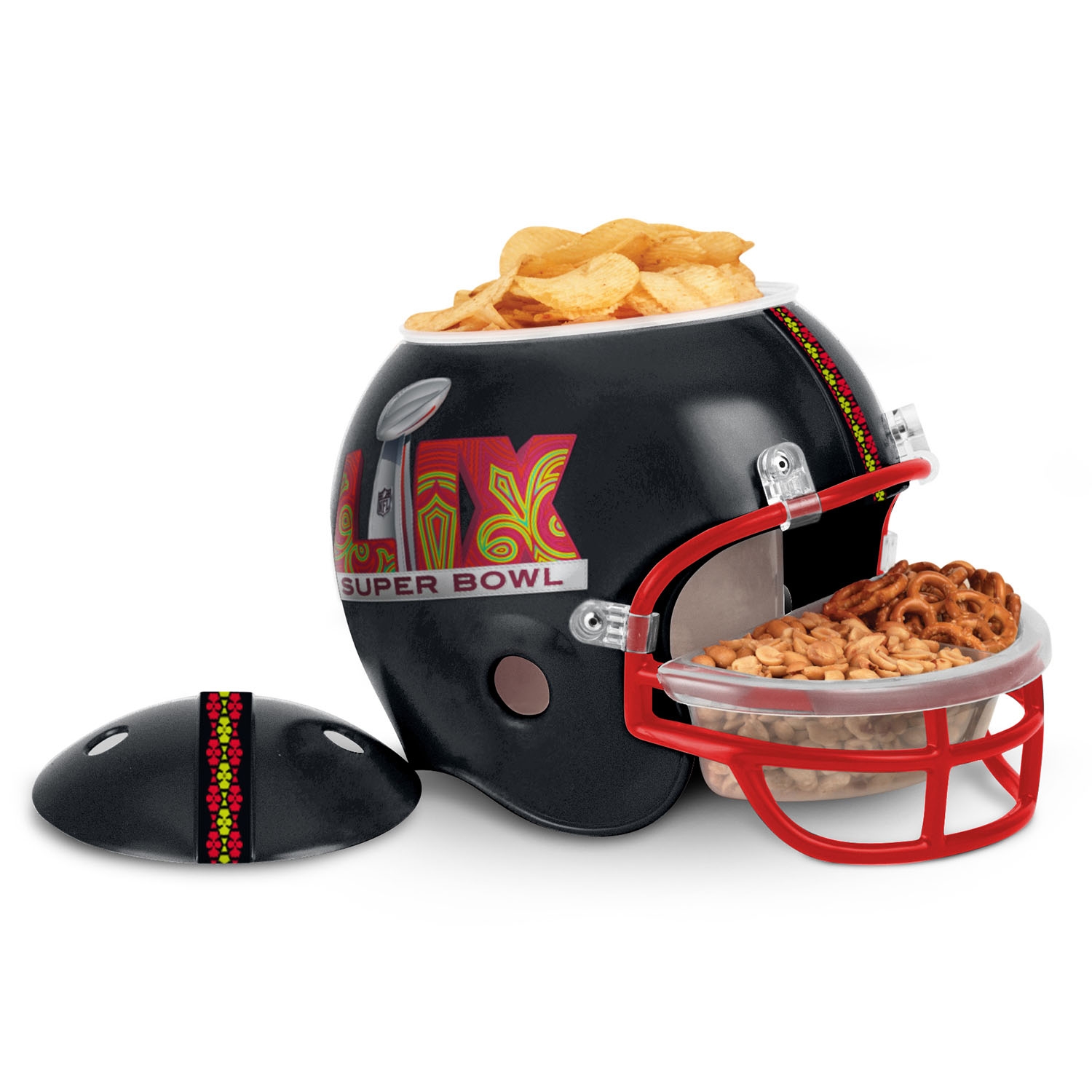 Super Bowl LIX New Orleans NFL Snack Helmet
