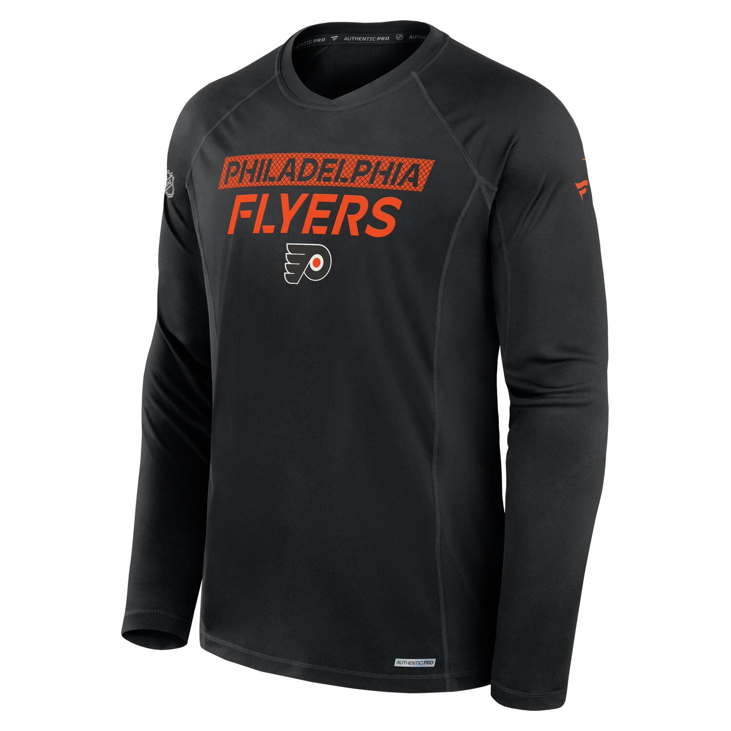 Philadelphia Flyers 2024/25 Authentic Pro Rink Tech NHL Long Sleeve Schwarz