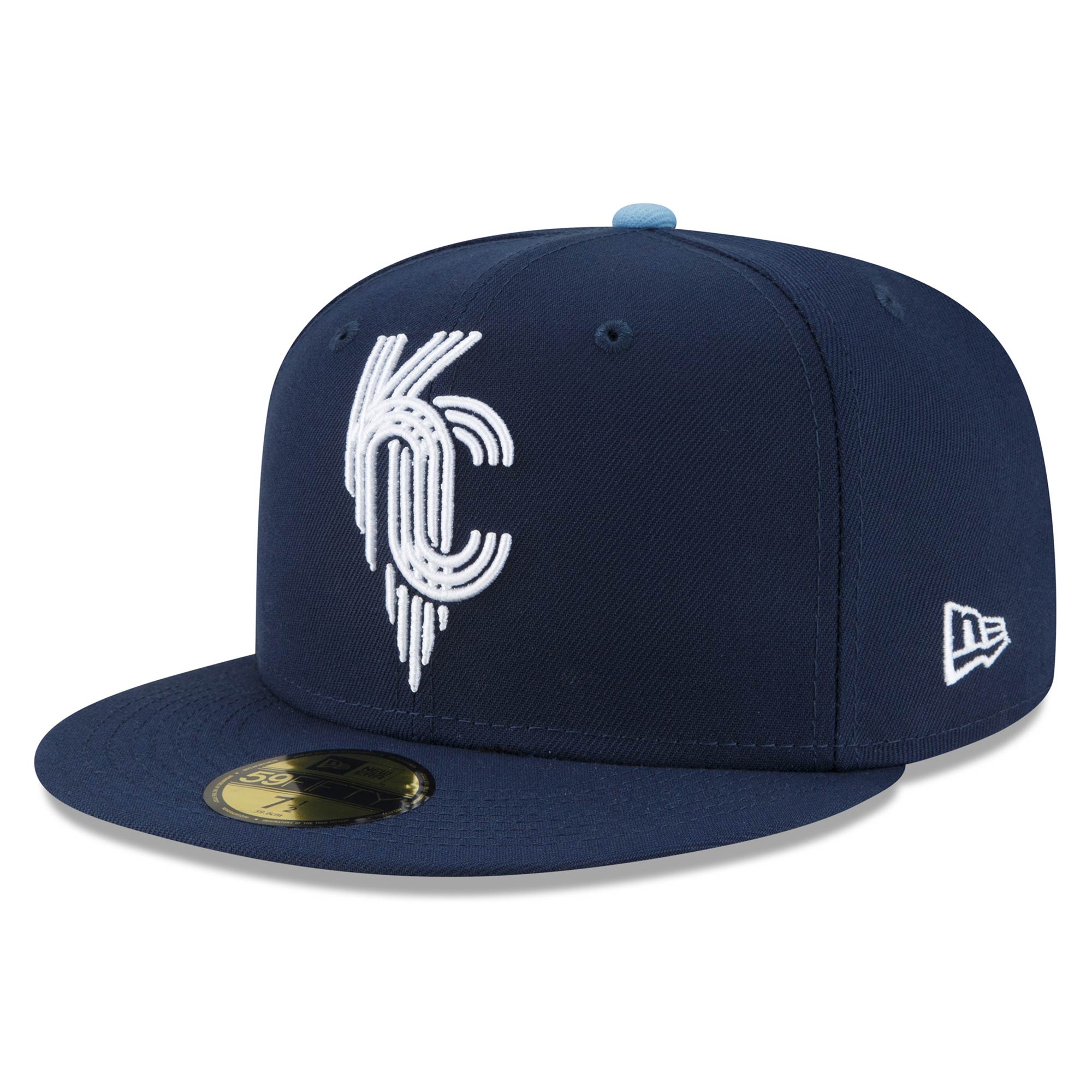 Kansas City Royals MLB Authentic City Connect New Era 59FIFTY Cap Navy