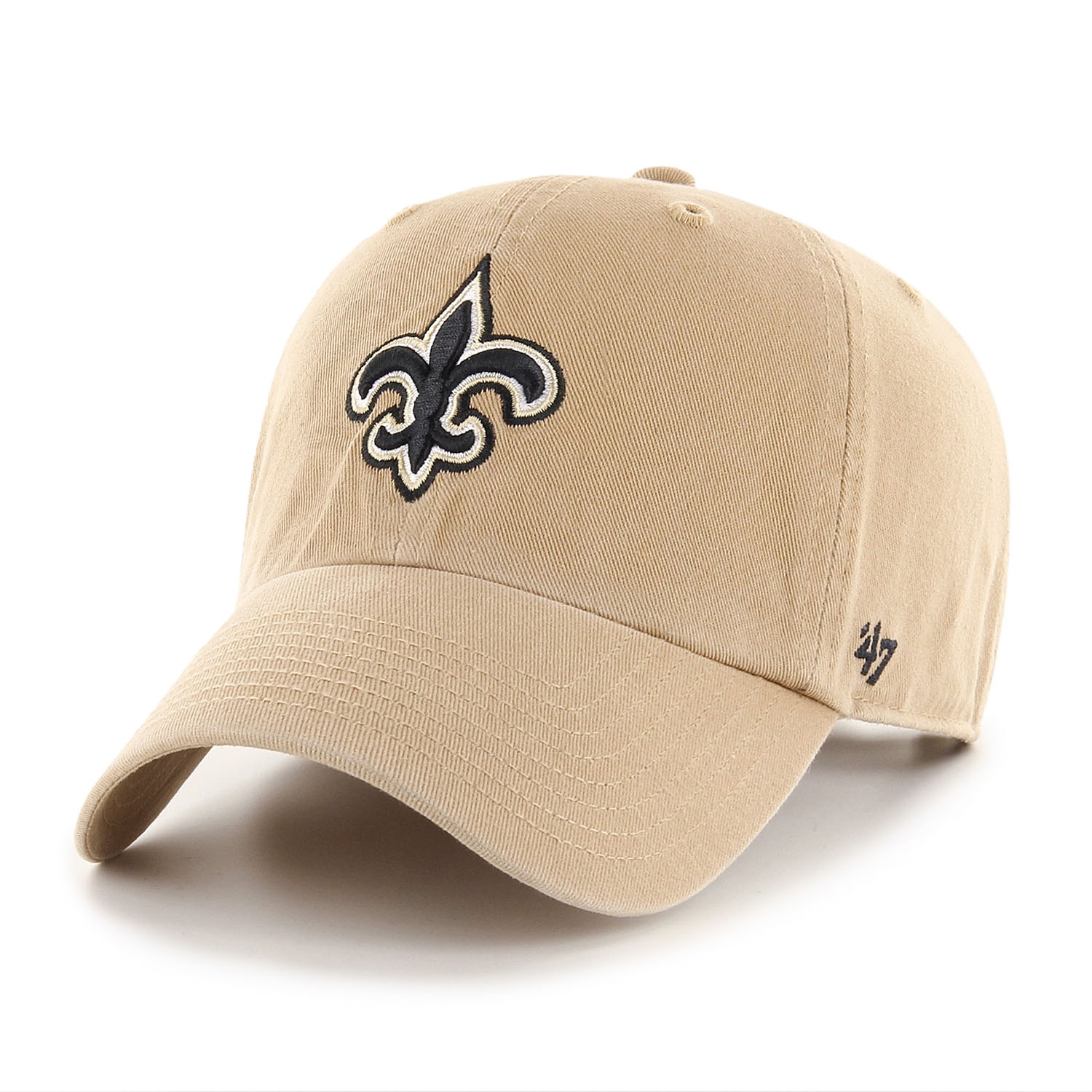 New Orleans Saints '47 Clean Up Adjustable NFL Cap Khaki