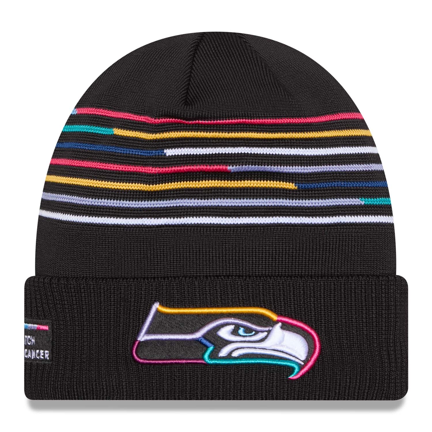 Seattle Seahawks 2025 NFL Crucial Catch New Era Knit Hat