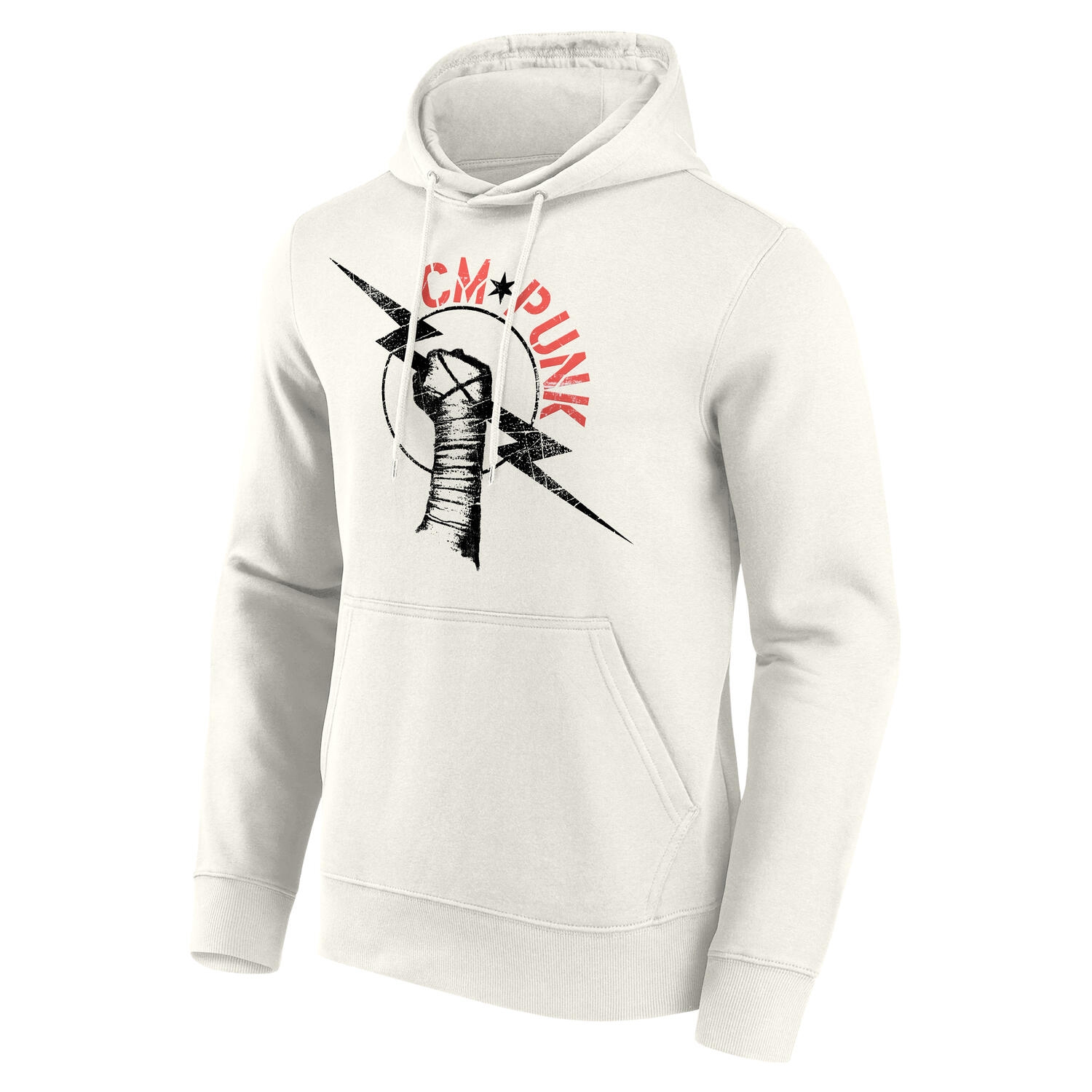 CM Punk WWE Superstar Hoodie Cream