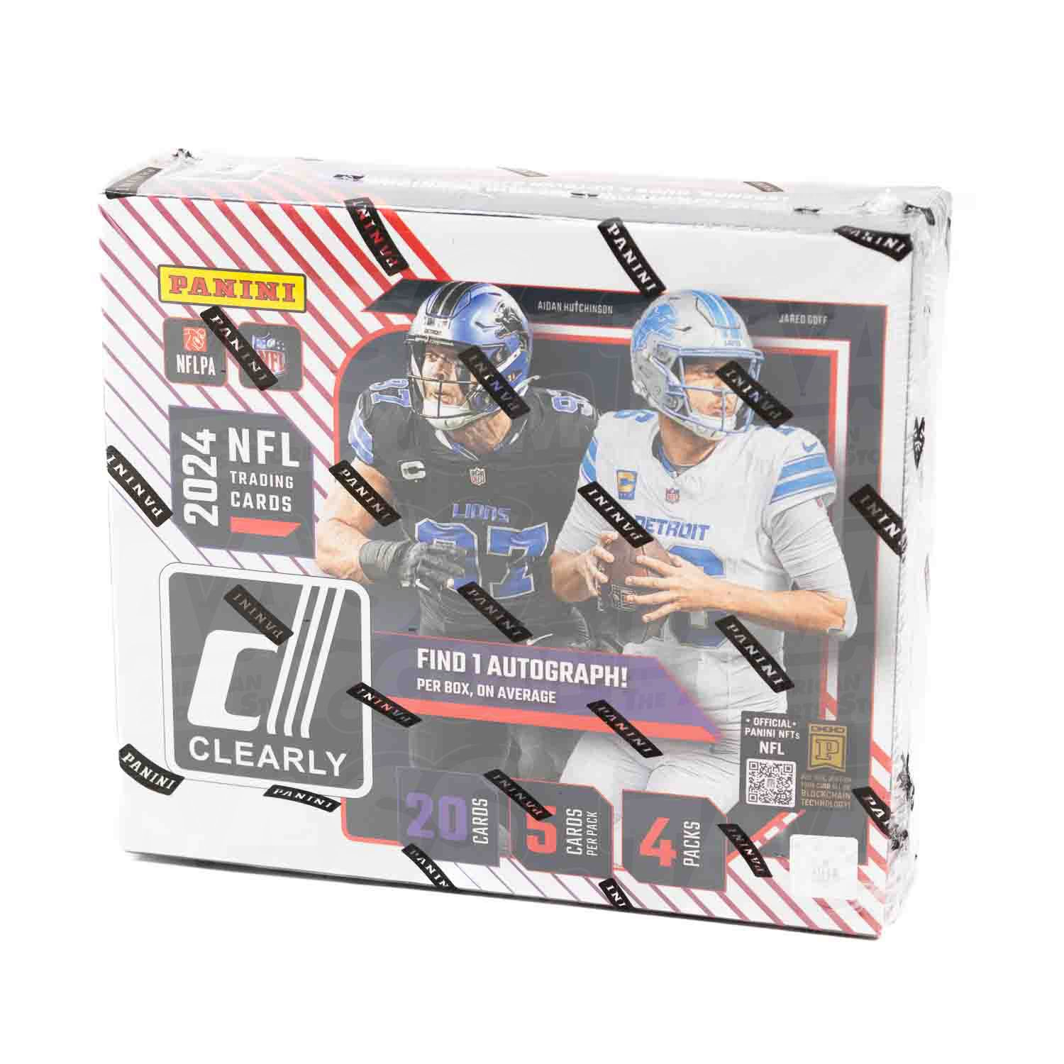 2024 Panini Clearly Donruss Football NFL Hobby Box