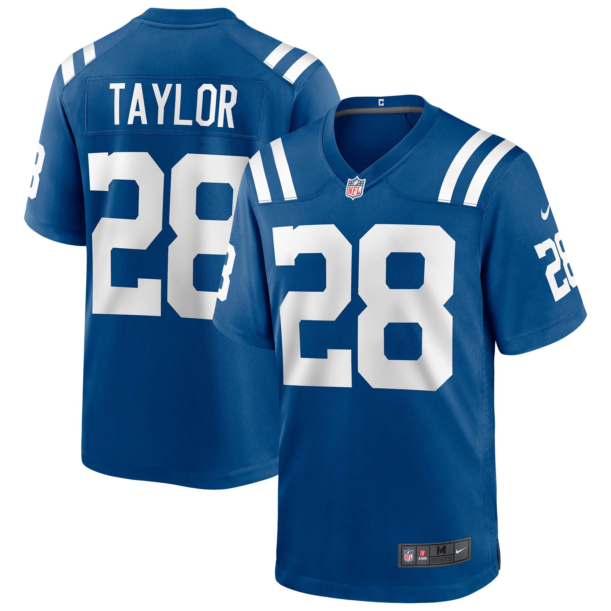 Jonathan Taylor #28 Indianapolis Colts Nike Game NFL Jersey Blue