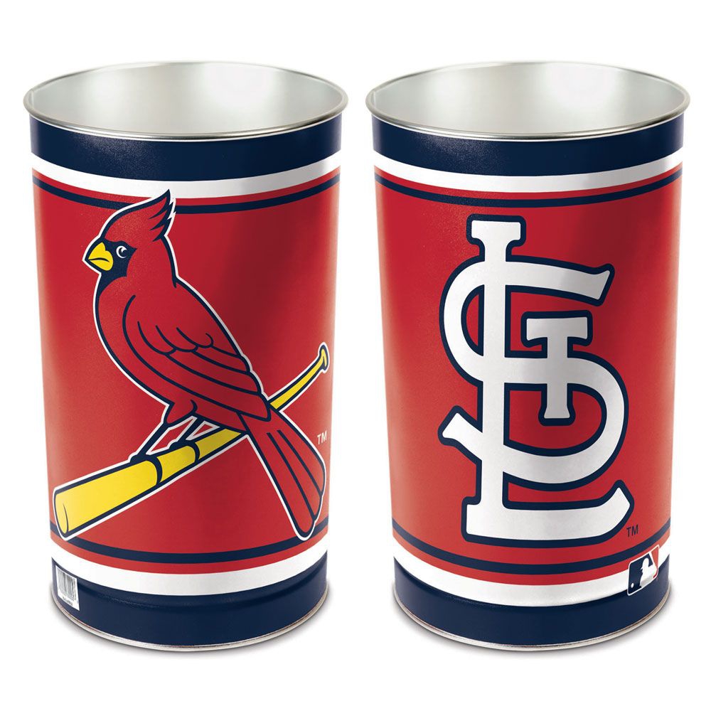 St. Louis Cardinals MLB Metall Papierkorb