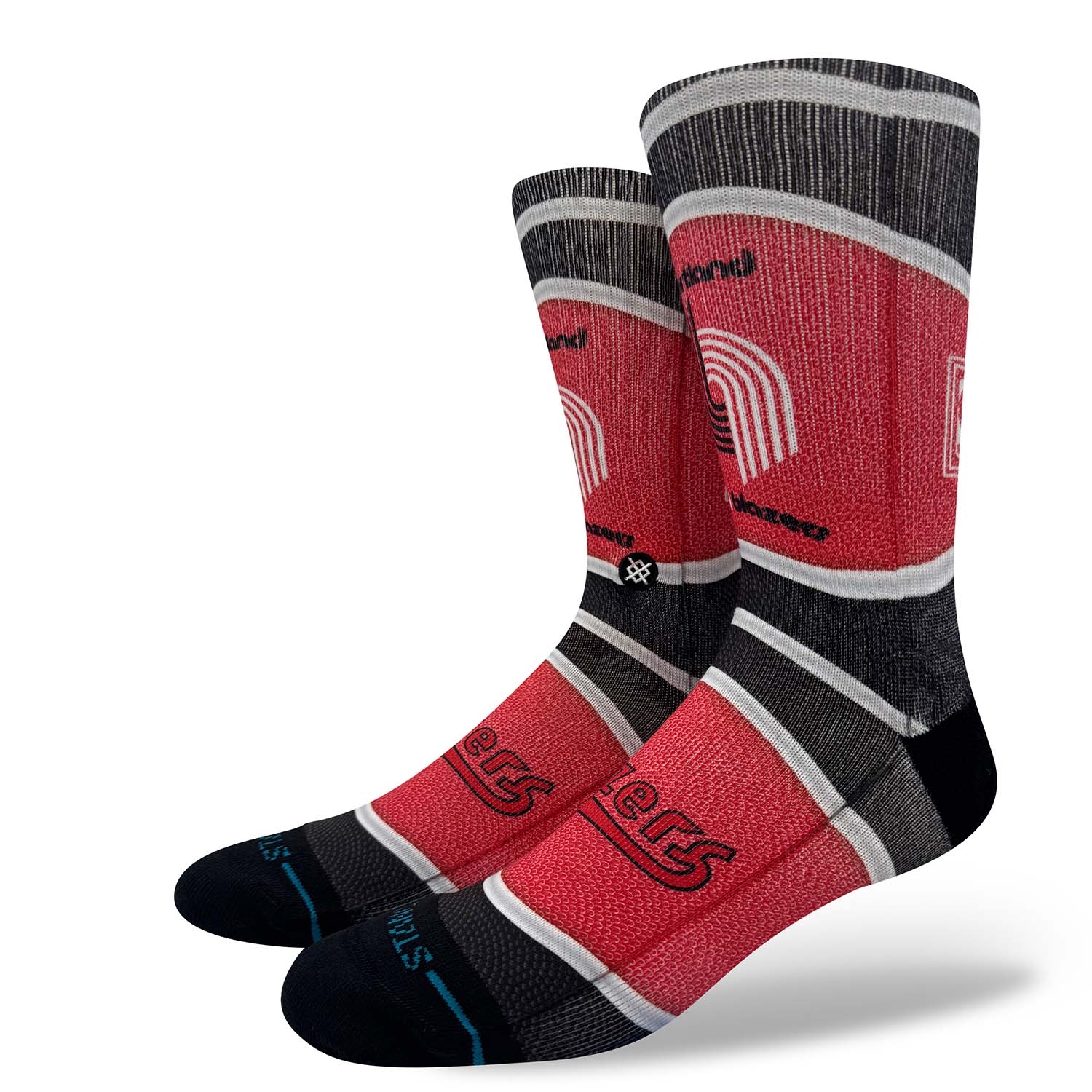 Portland Trail Blazers Classic Mini Ball Stance Crew Socken