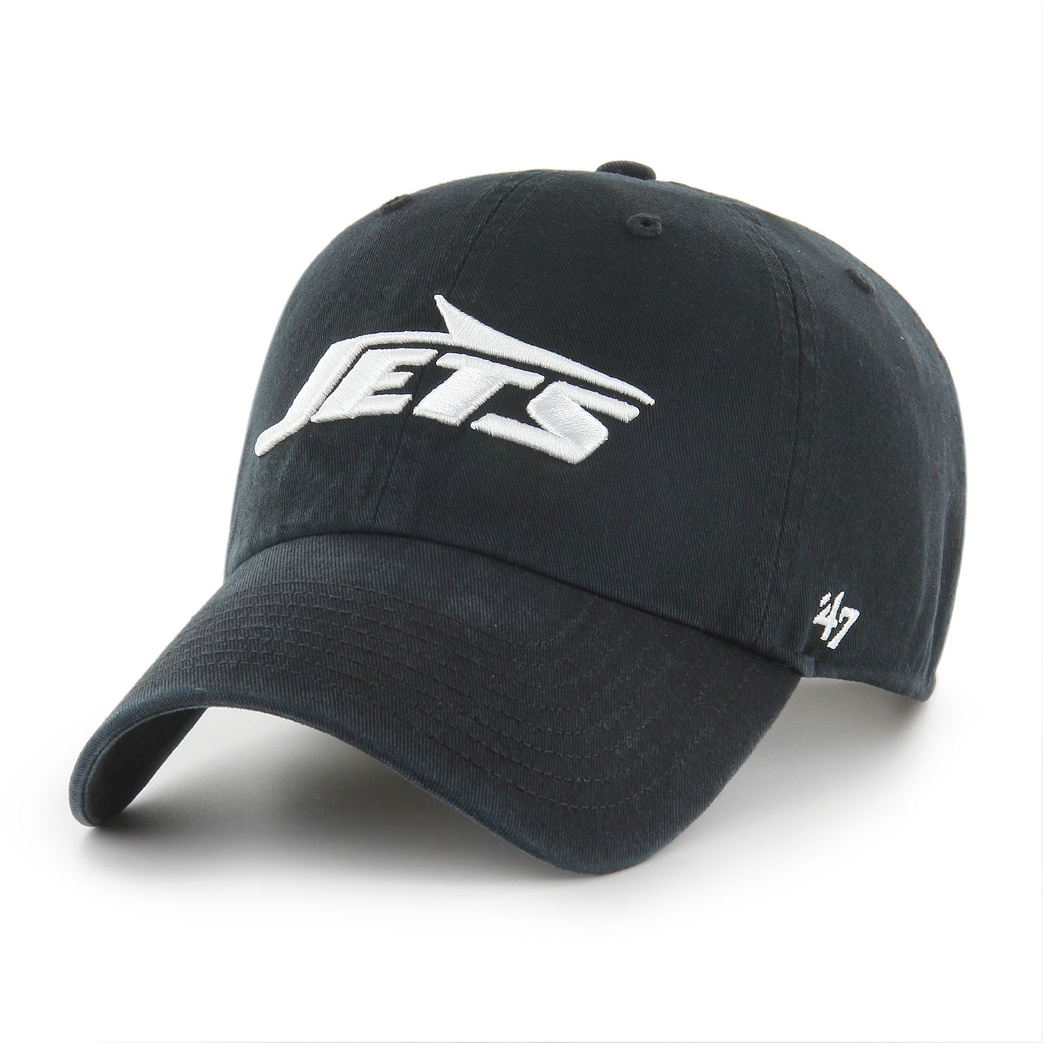 New York Jets '47 Clean Up Adjustable NFL Cap Schwarz