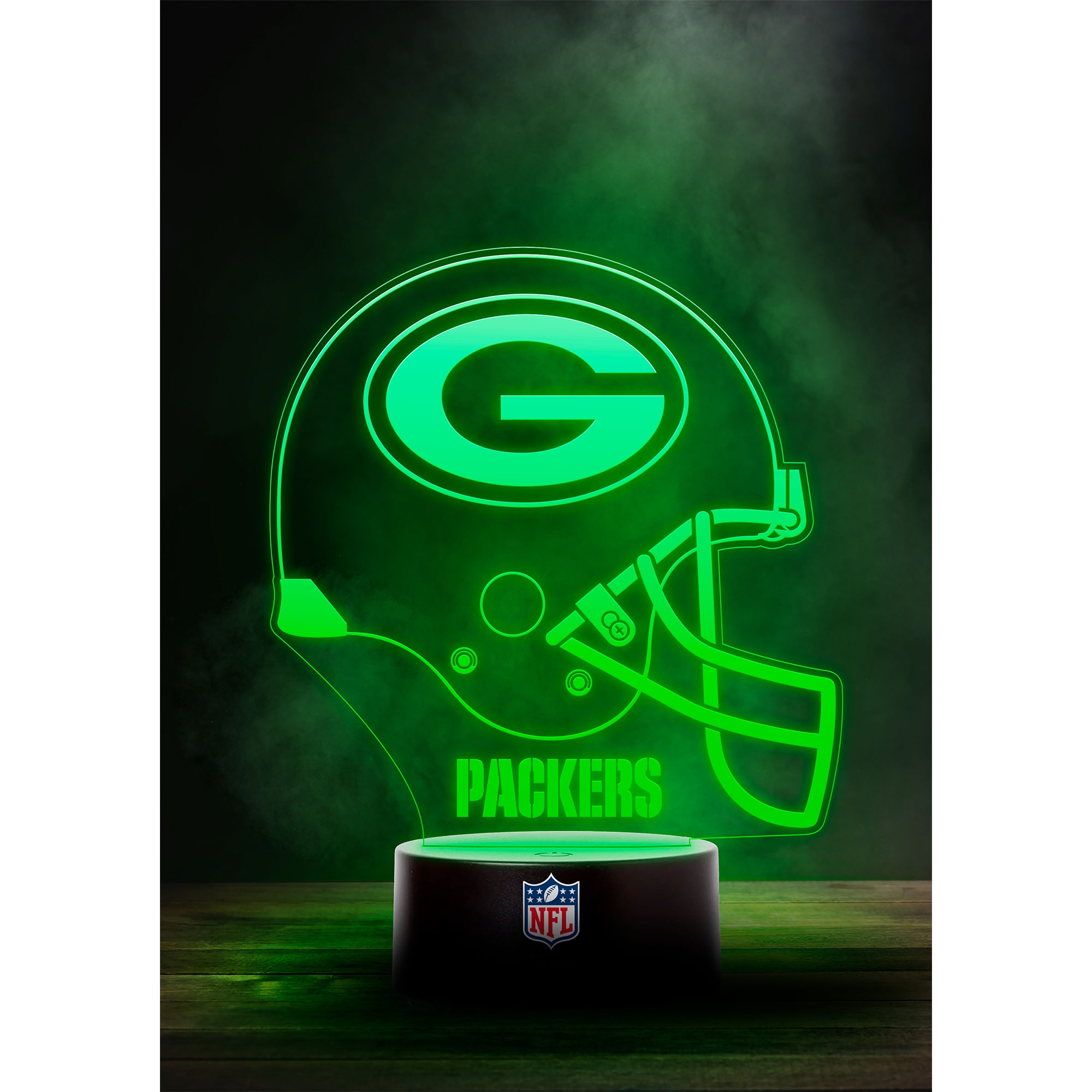 Green Bay Packers NFL Helmet LED-Leuchtschild