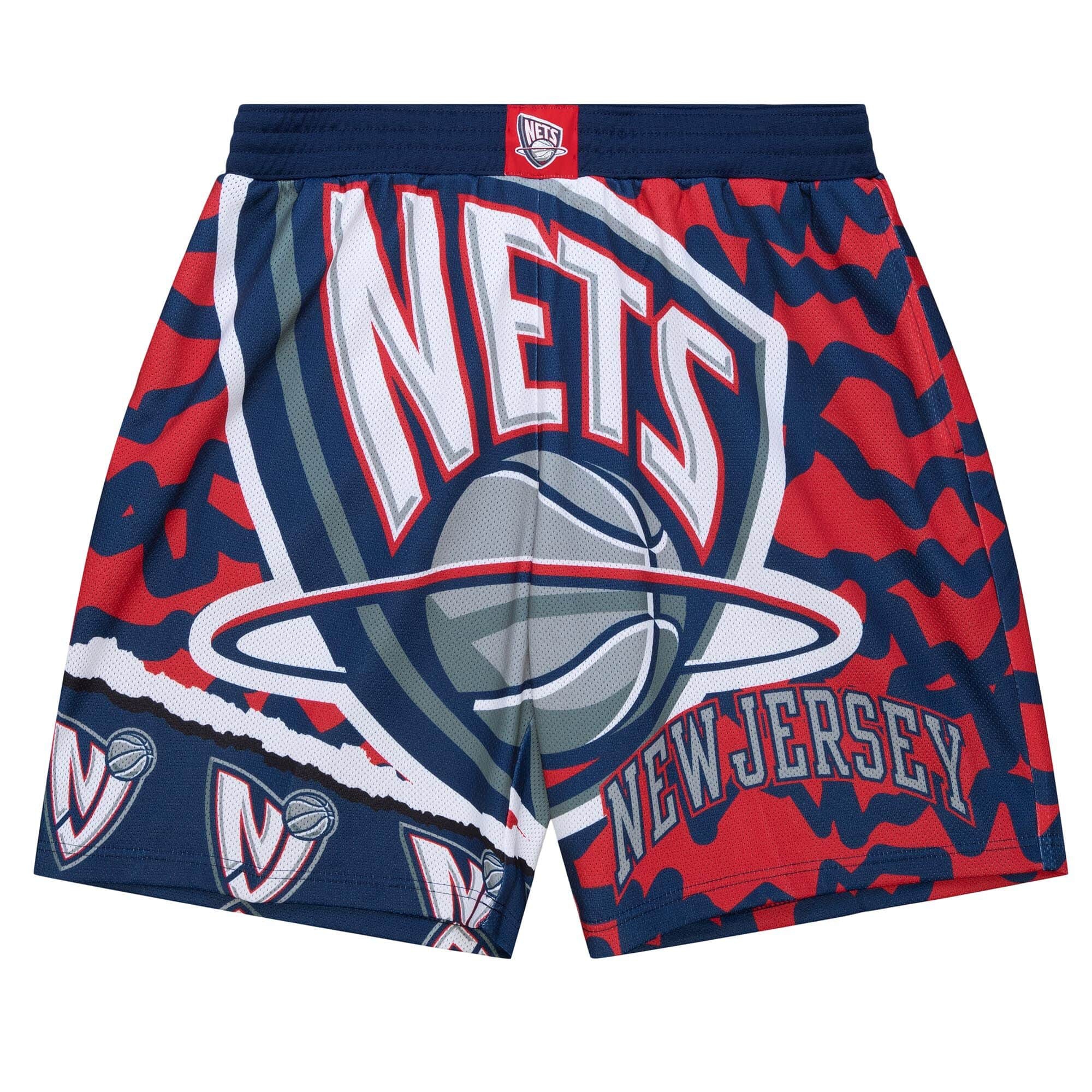New Jersey Nets Mitchell & Ness Jumbotron 2.0 NBA Shorts