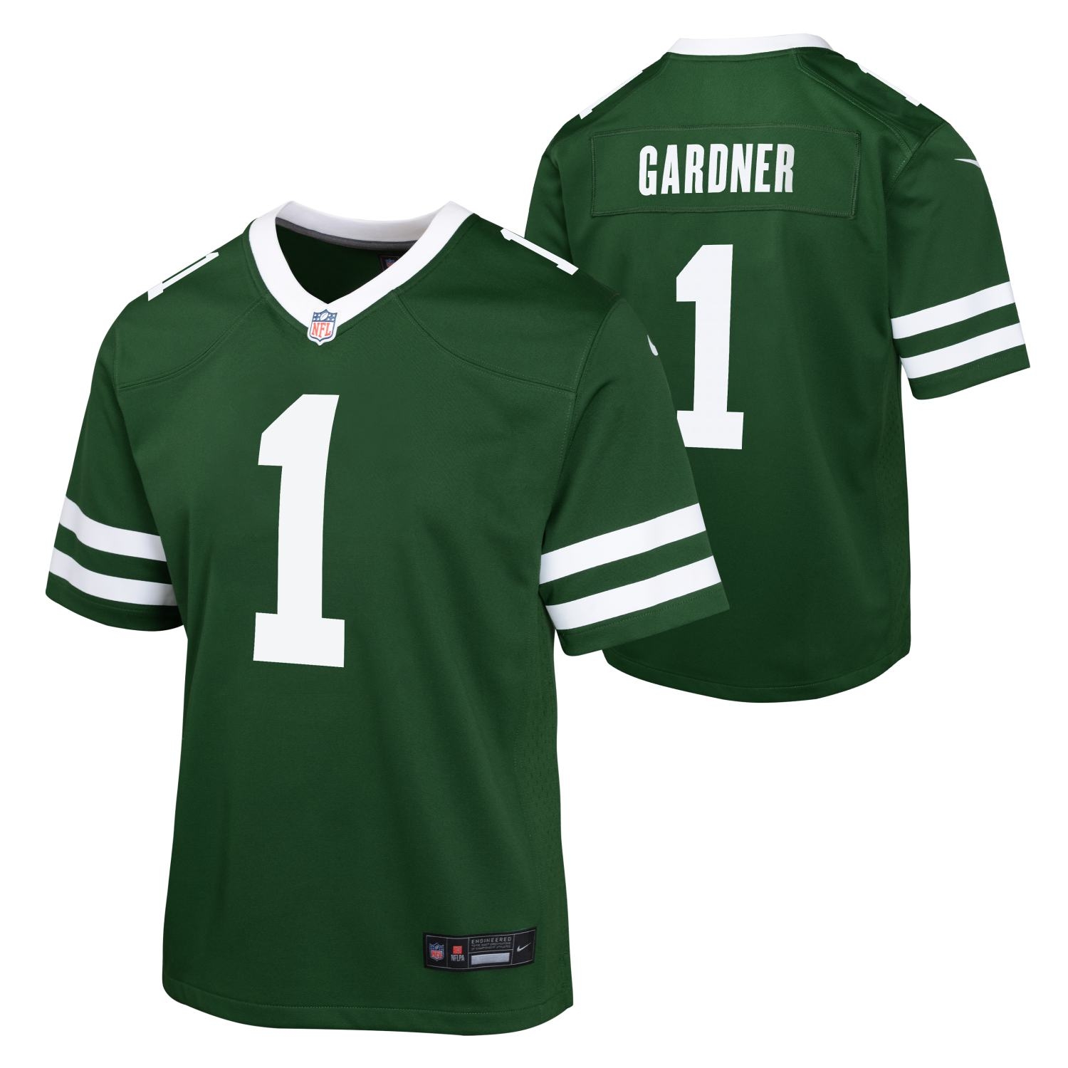 Sauce Gardner #1 New York Jets Game NFL Trikot Grün (YOUTH)