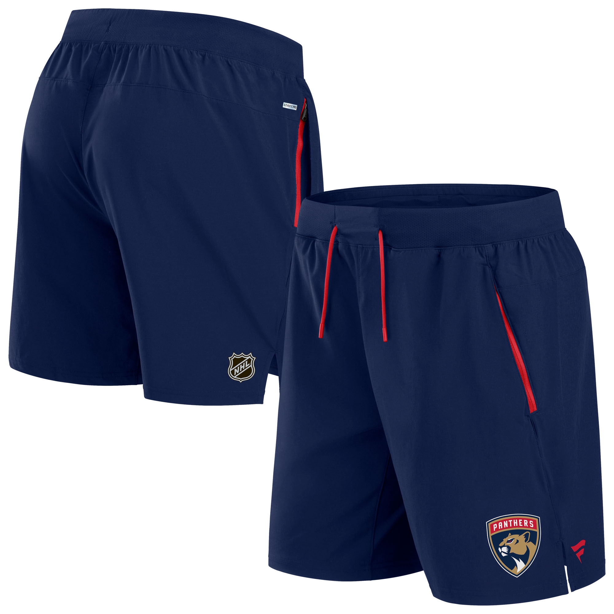 Florida Panthers 2024/25 Authentic Pro Locker Room NHL Shorts Navy
