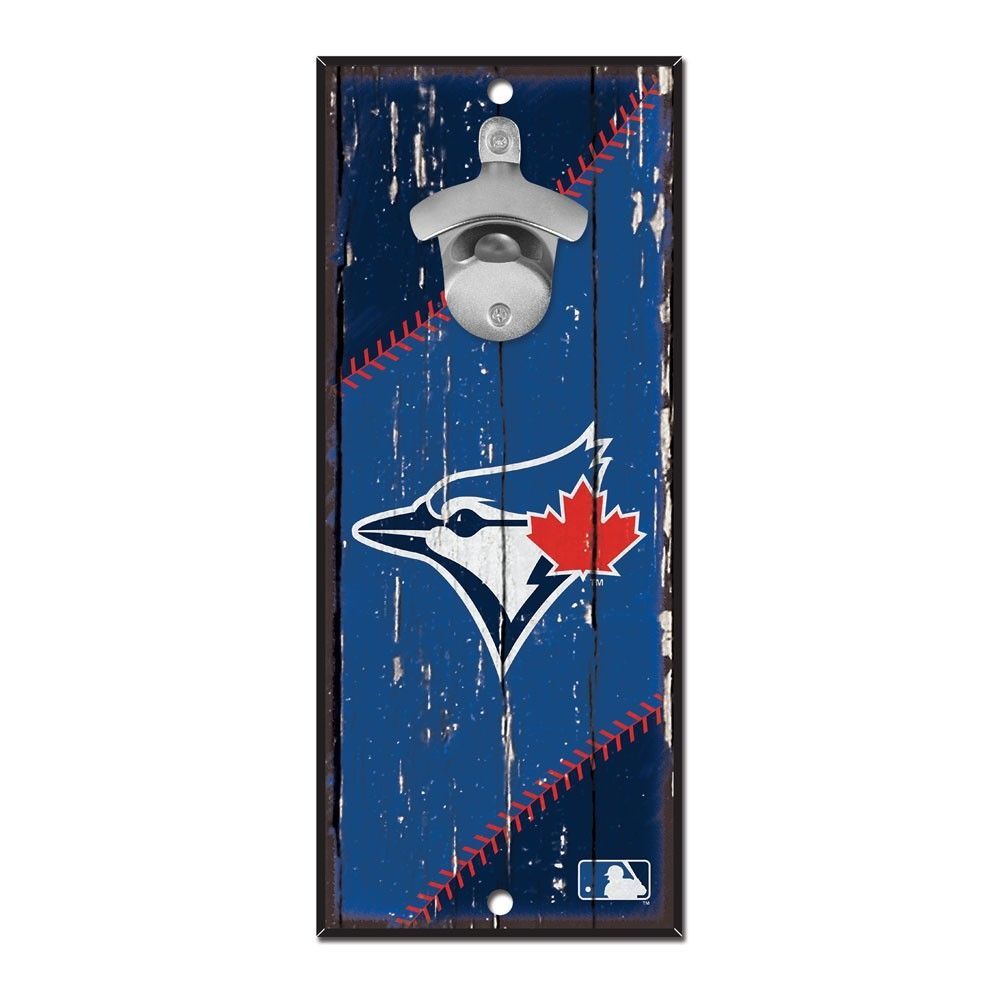 Toronto Blue Jays MLB Bottle Opener Sign