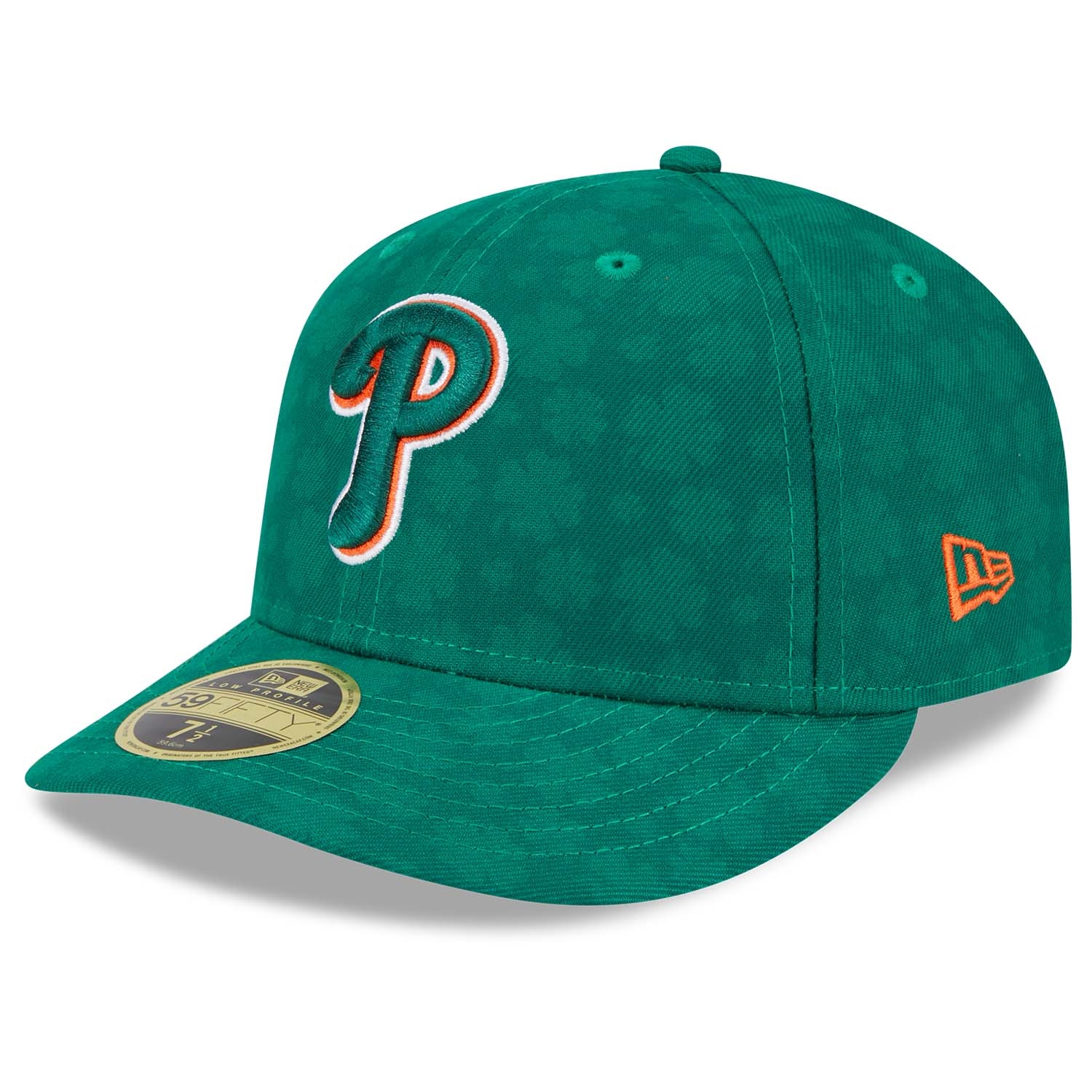 Philadelphia Phillies 2025 St. Patrick's Day MLB Authentic Low Profile 59FIFTY Cap Grün