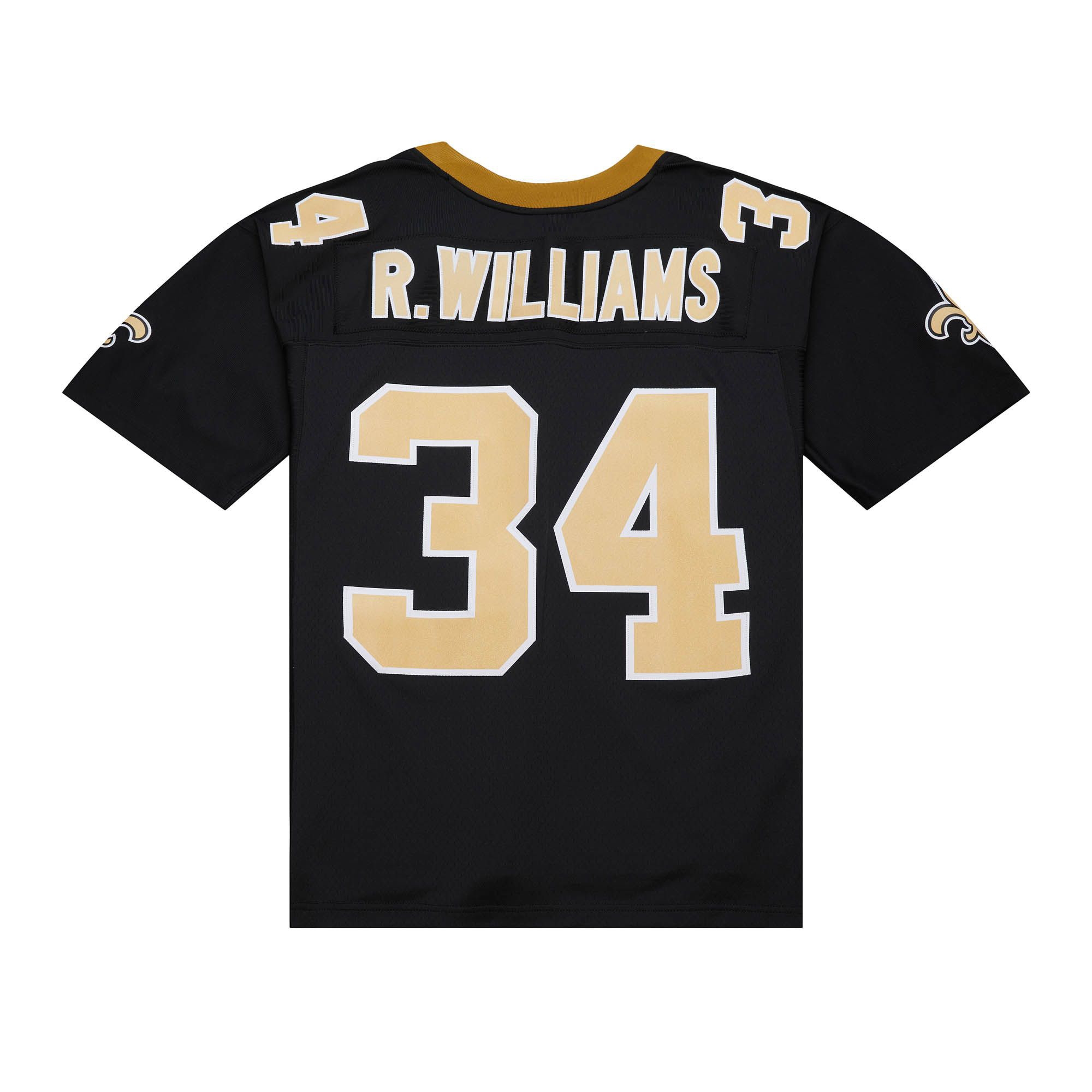 Ricky Williams #34 New Orleans Saints 1999 Legacy Throwback NFL Trikot Schwarz