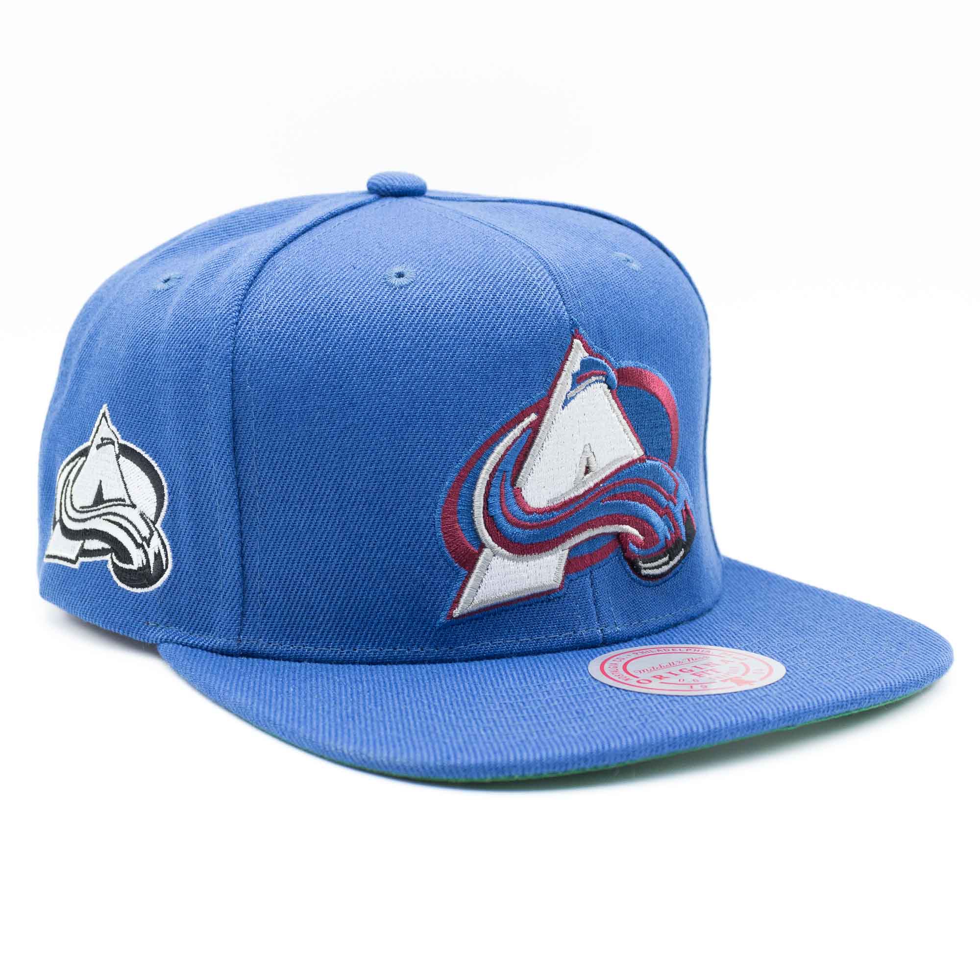 Colorado Avalanche Flip Mitchell & Ness Snapback NHL Cap Blau