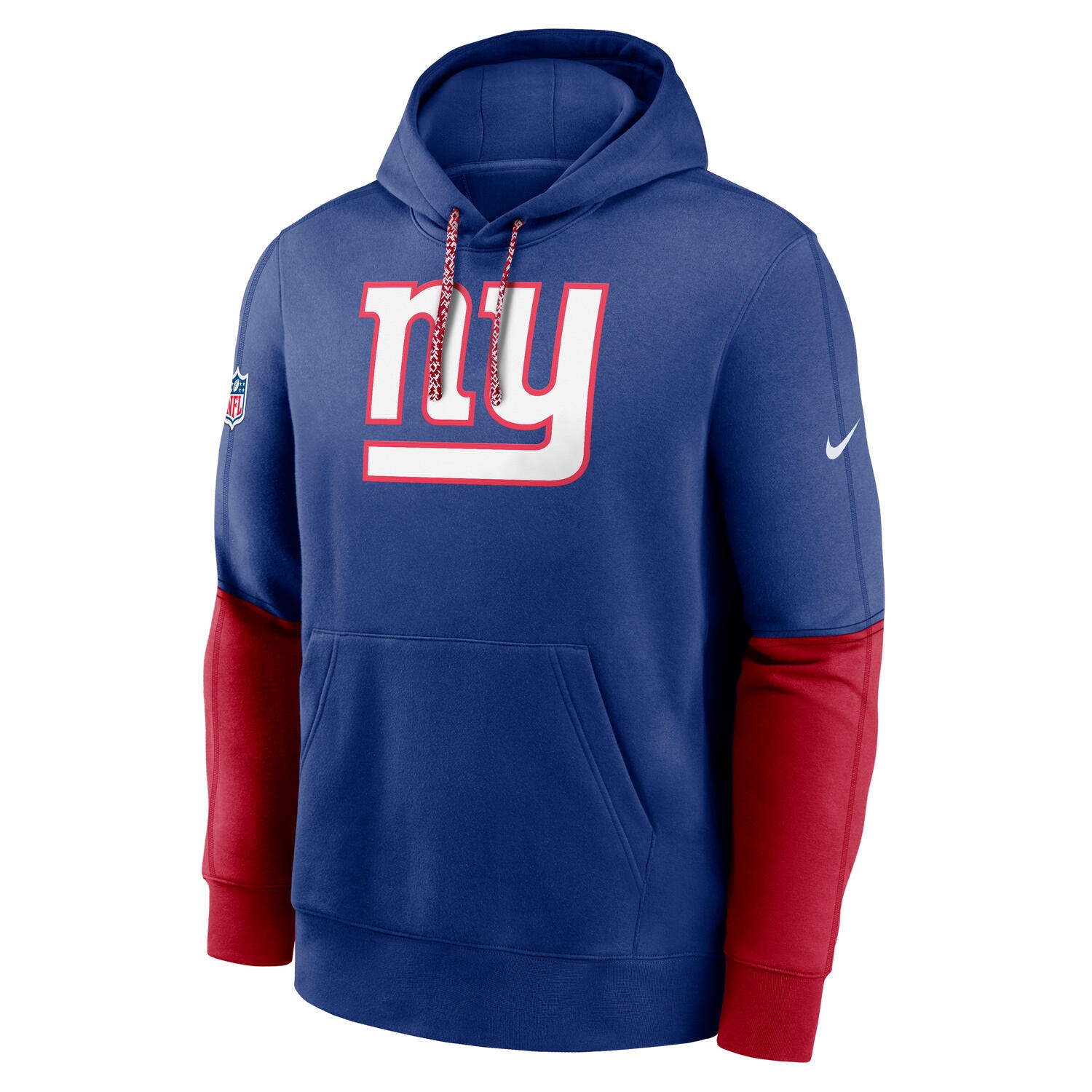 New York Giants 2024 NFL Sideline Nike Club Hoodie Blue