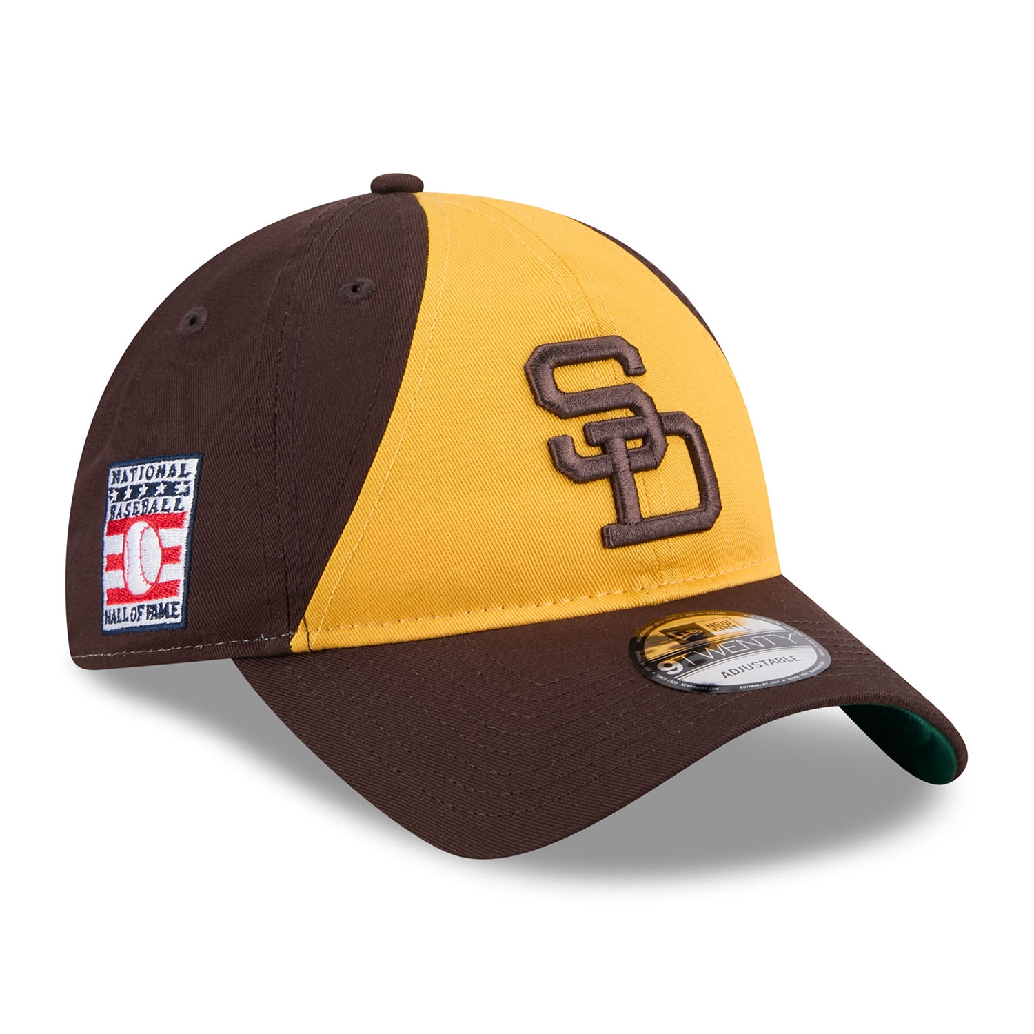 San Diego Padres 2025 MLB Hall of Fame New 9TWENTY Adjustable Cap Brown