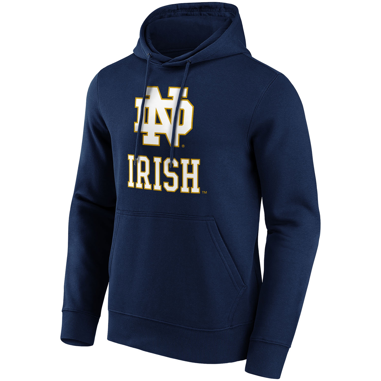 Notre Dame Fighting Irish Primary Logo NCAA Hoodie Navy