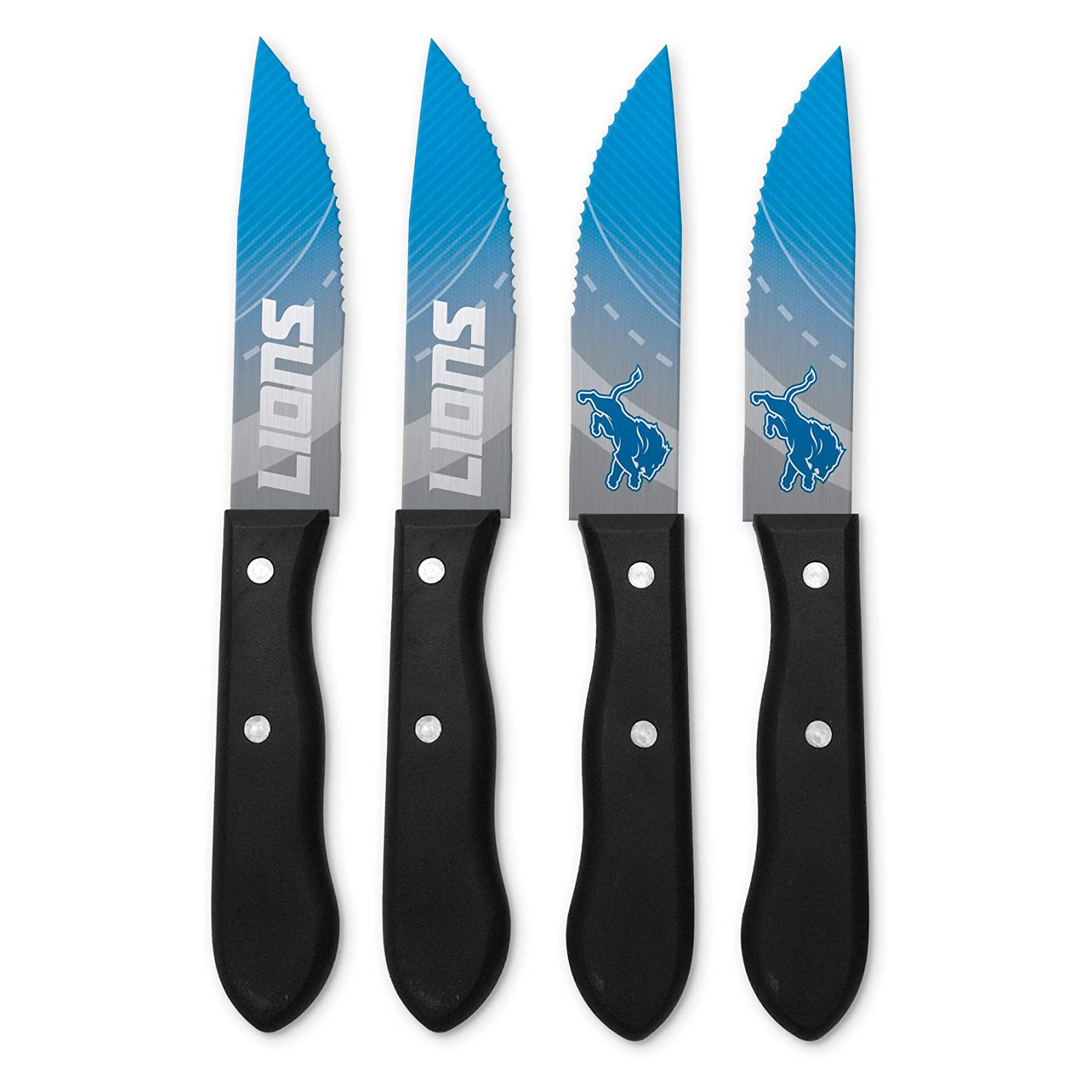 Detroit Lions NFL Steakmesser Set (4 Stk.)