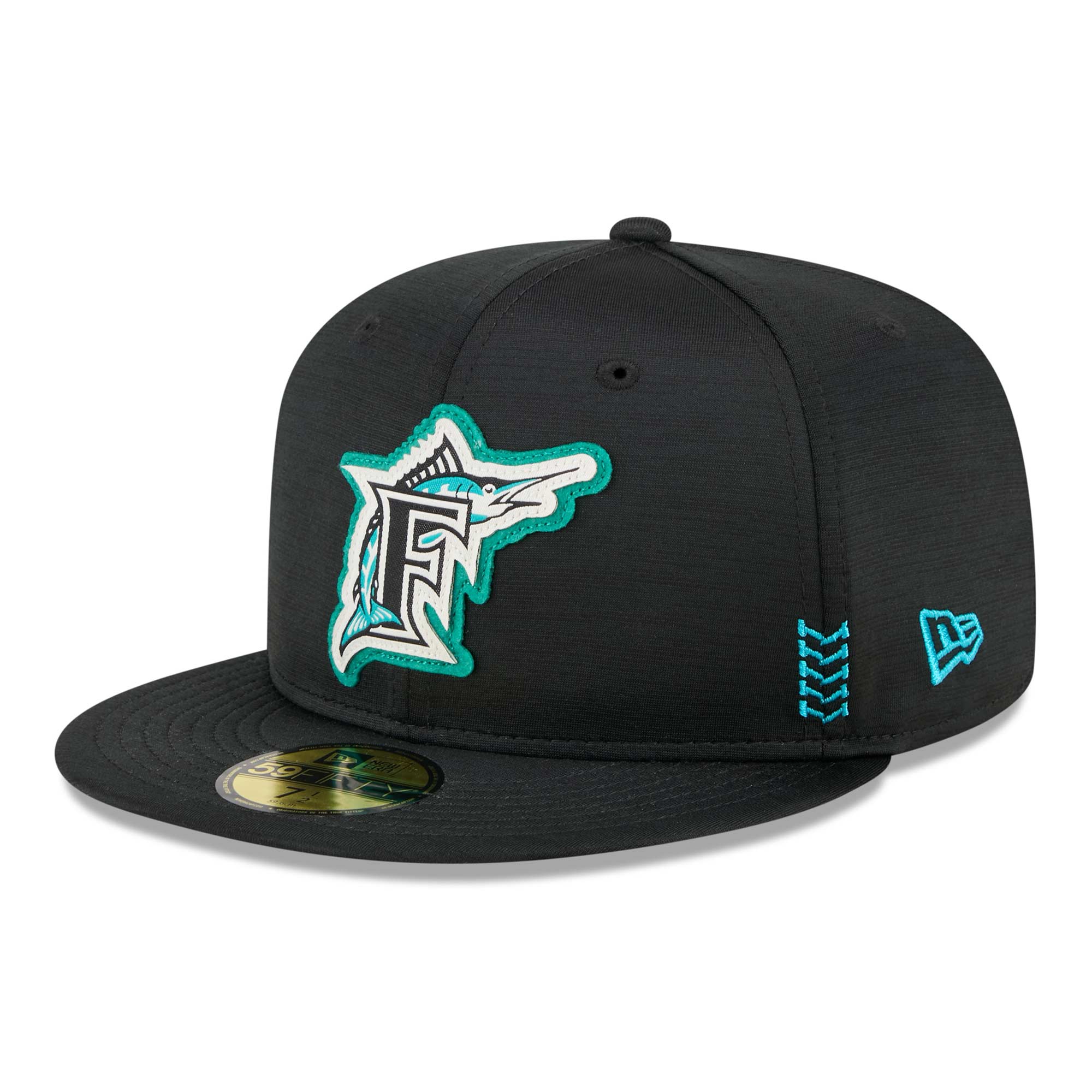 Florida Marlins 2024 MLB Clubhouse New Era 59FIFTY Fitted Cap Black