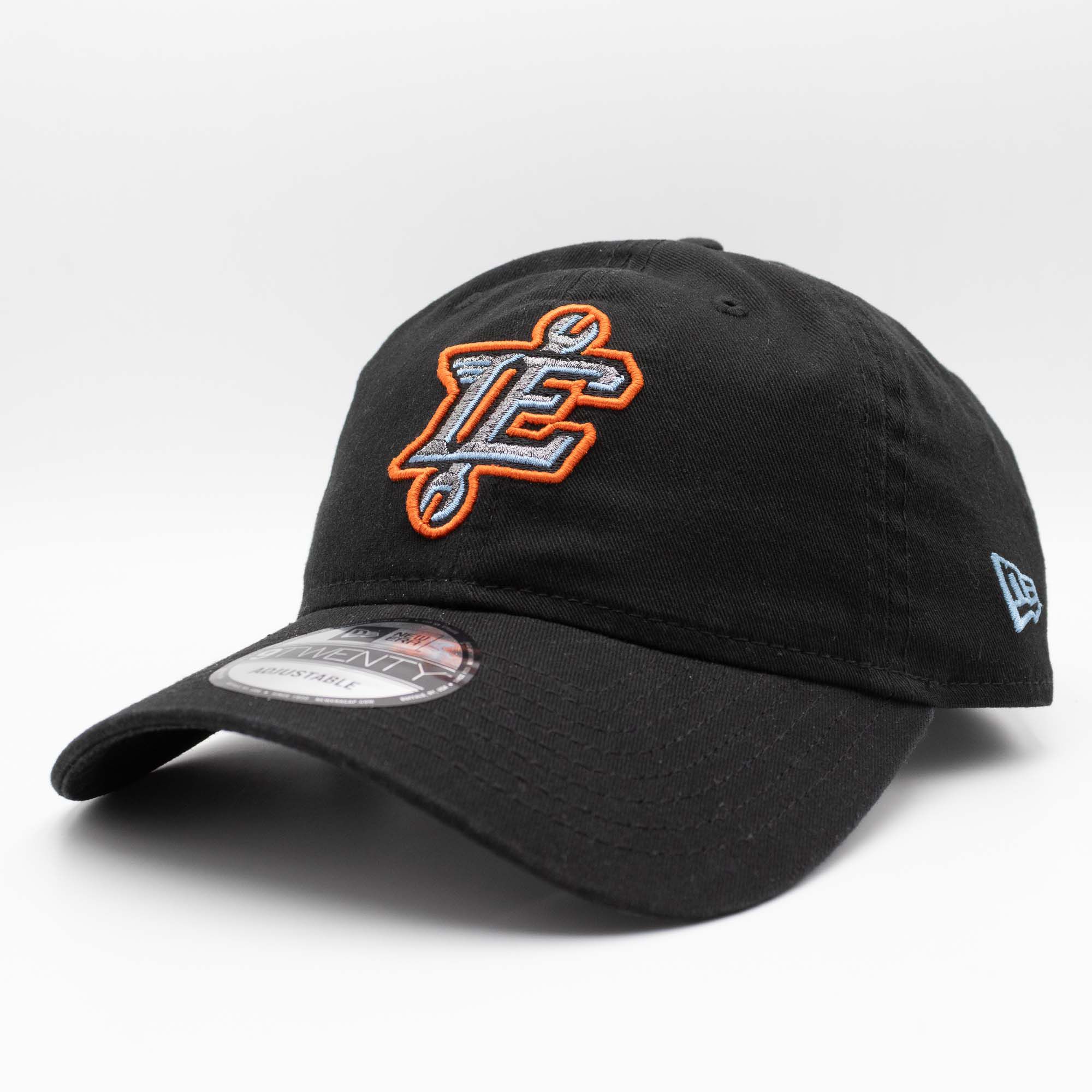 Inland Empires 66ers New Era 9TWENTY Adjustable MiLB Cap Schwarz