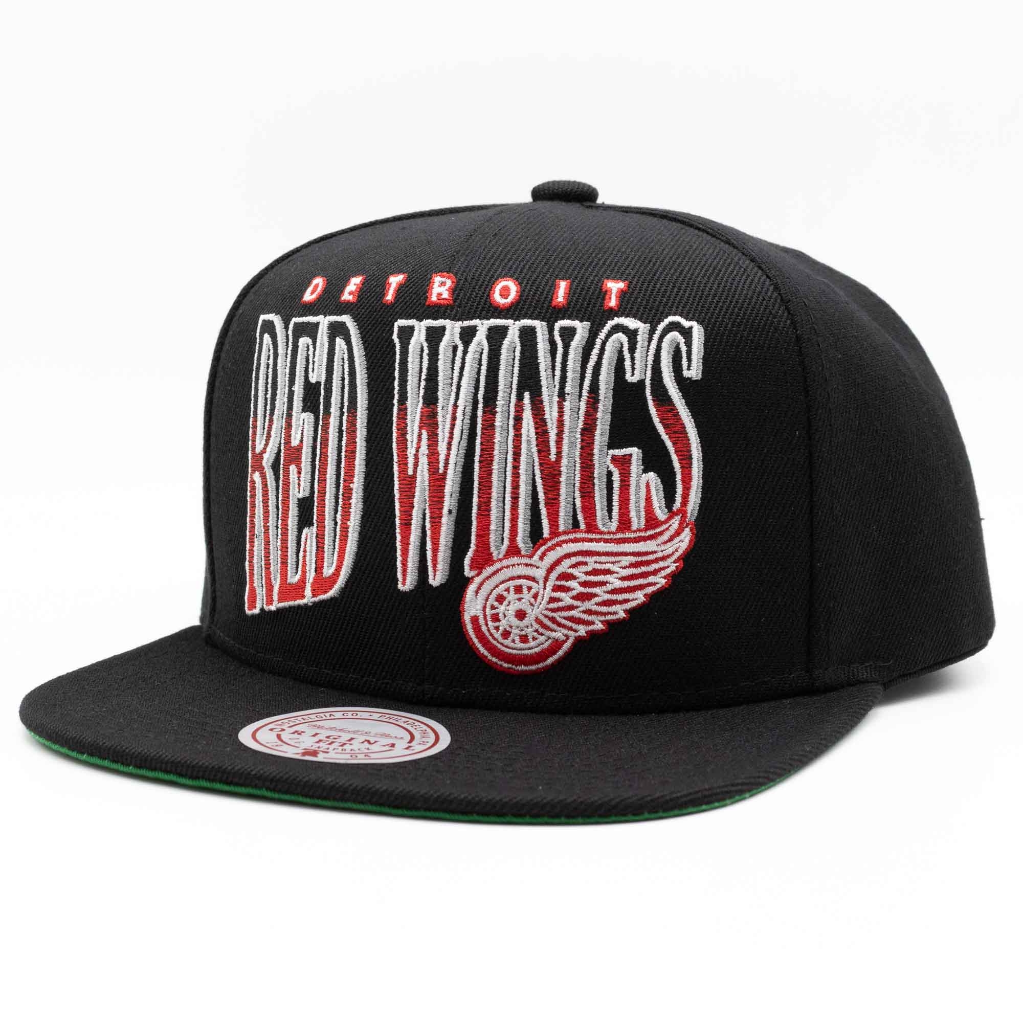 Detroit Red Wings Line Works Mitchell & Ness Original Fit Snapback NHL Cap