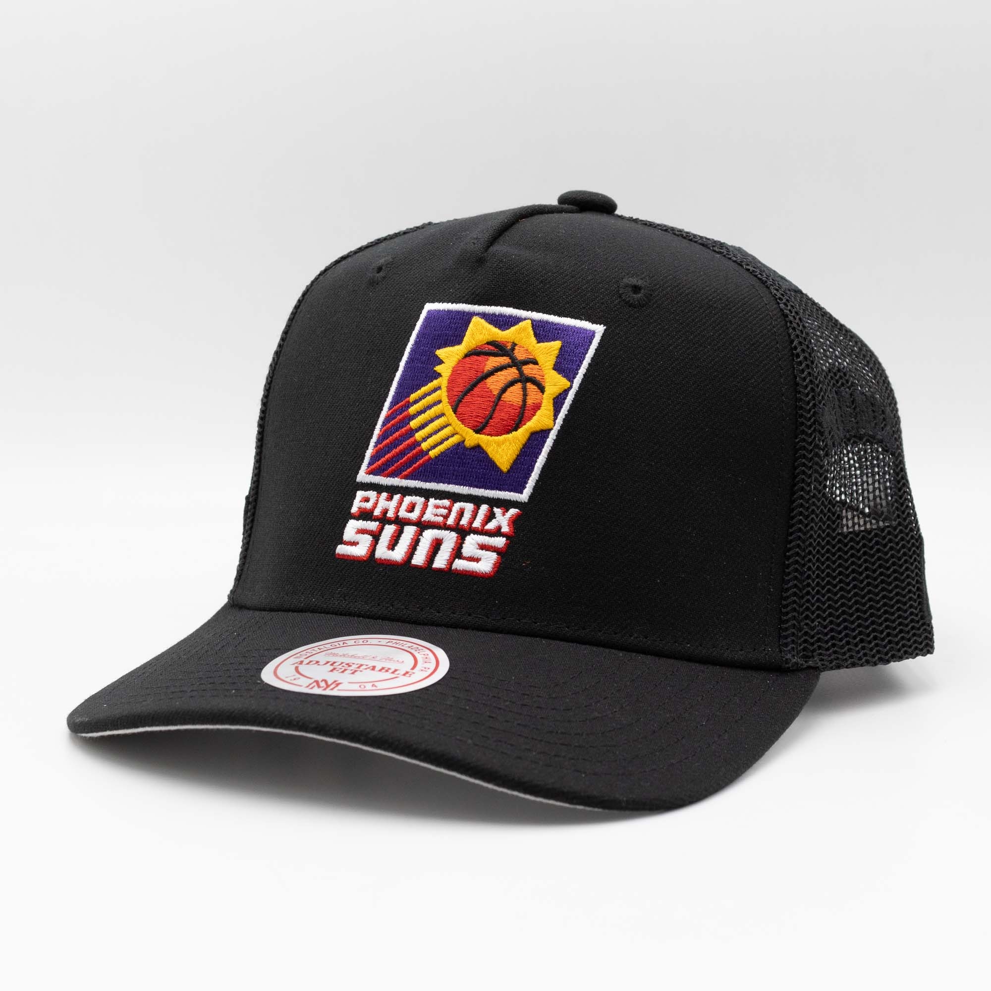 Phoenix Suns Mitchell & Ness Monogram NBA Trucker Cap Schwarz