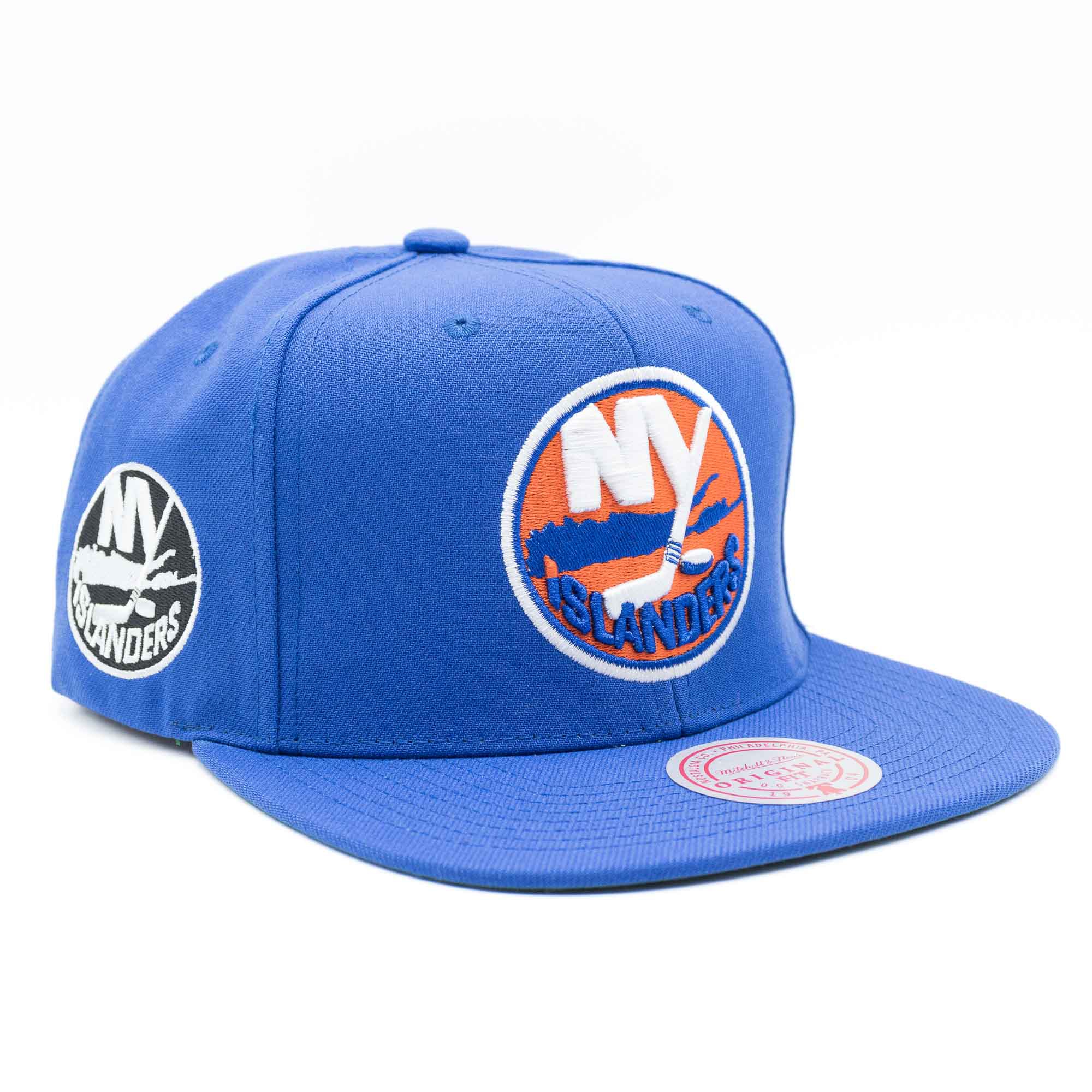 New York Islanders Flip Mitchell & Ness Snapback NHL Cap Blue
